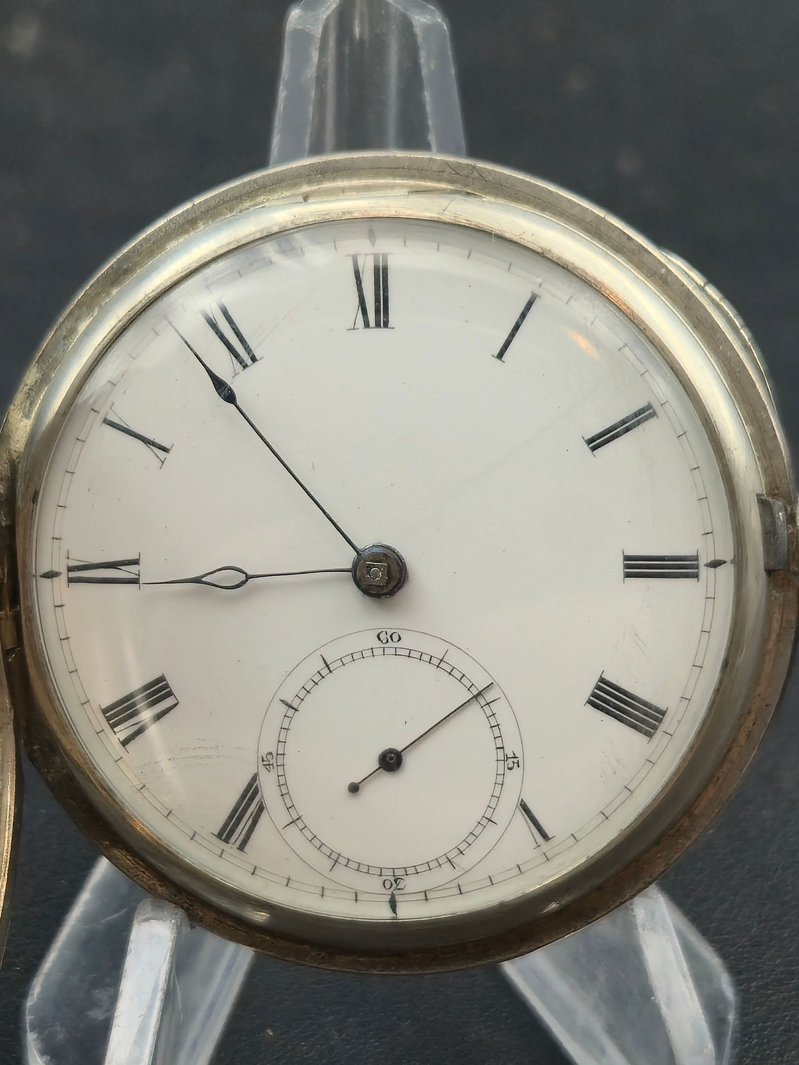 1859 Waltham P.S. Bartlett 18s Key Wind Coin Silver Hunter Pre-Civil War Pocket Watch Runs (1 of 10)