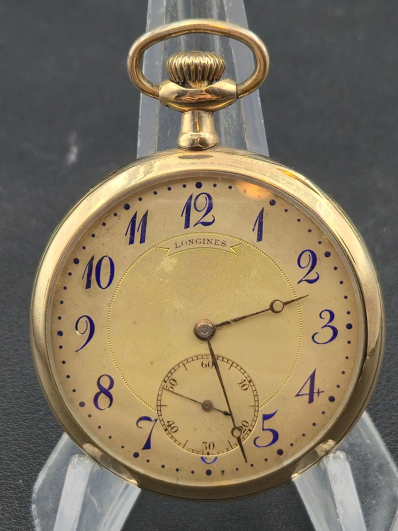Longines Pocket Watch c.1910s 45mm Fahys Permanent Quality GF Case 17J Swiss (1 of 16)