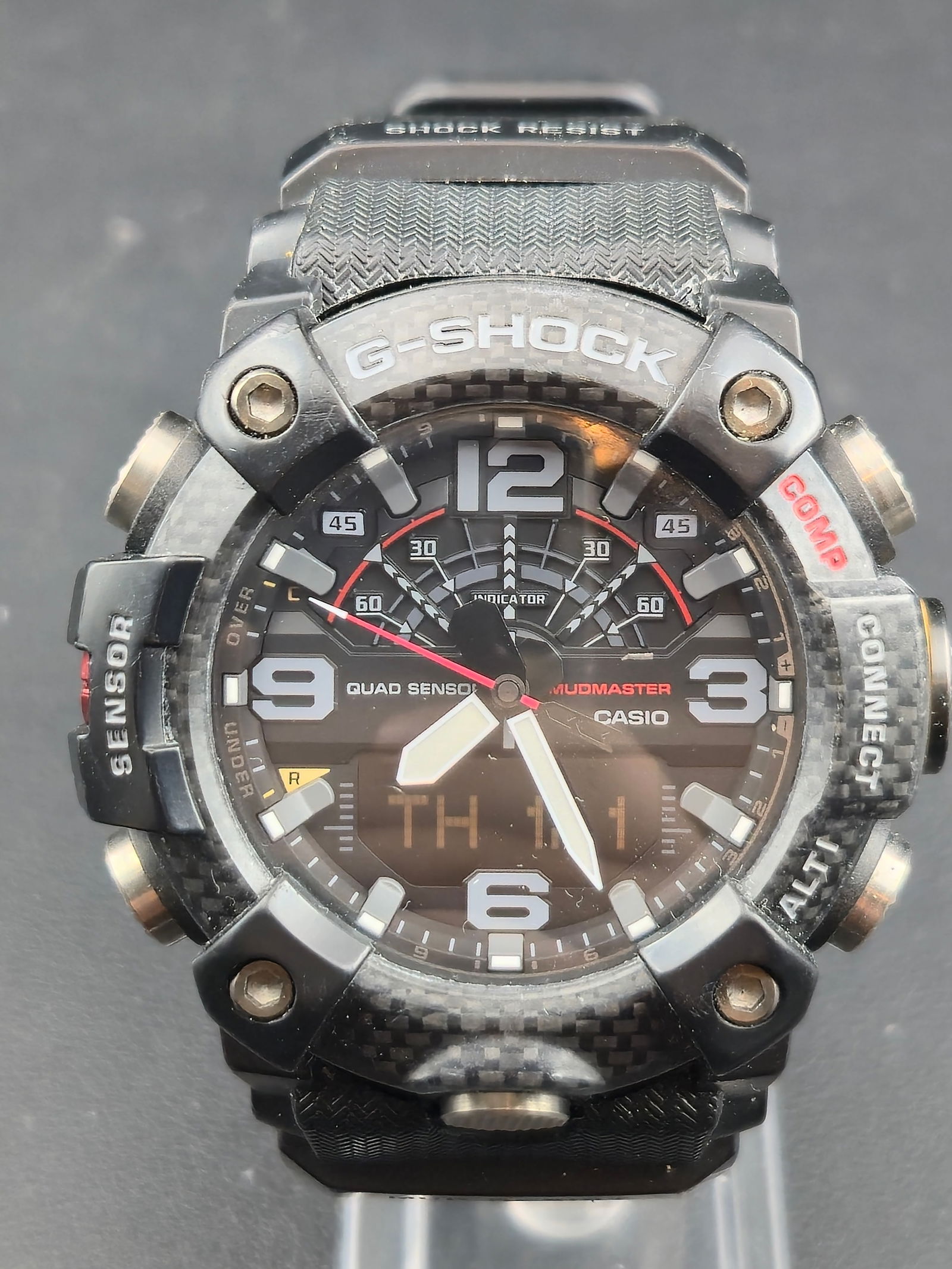 Casio G-Shock Mudmaster GG-B100 Carbon Core Quad Sensor Bluetooth Full Set (1 of 12)