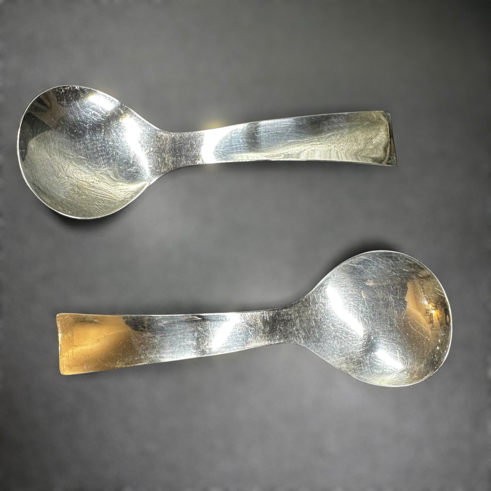 5”/68g Vintage Allan Adler Sterling Silver Modernist Spoon Lot (1 of 7)