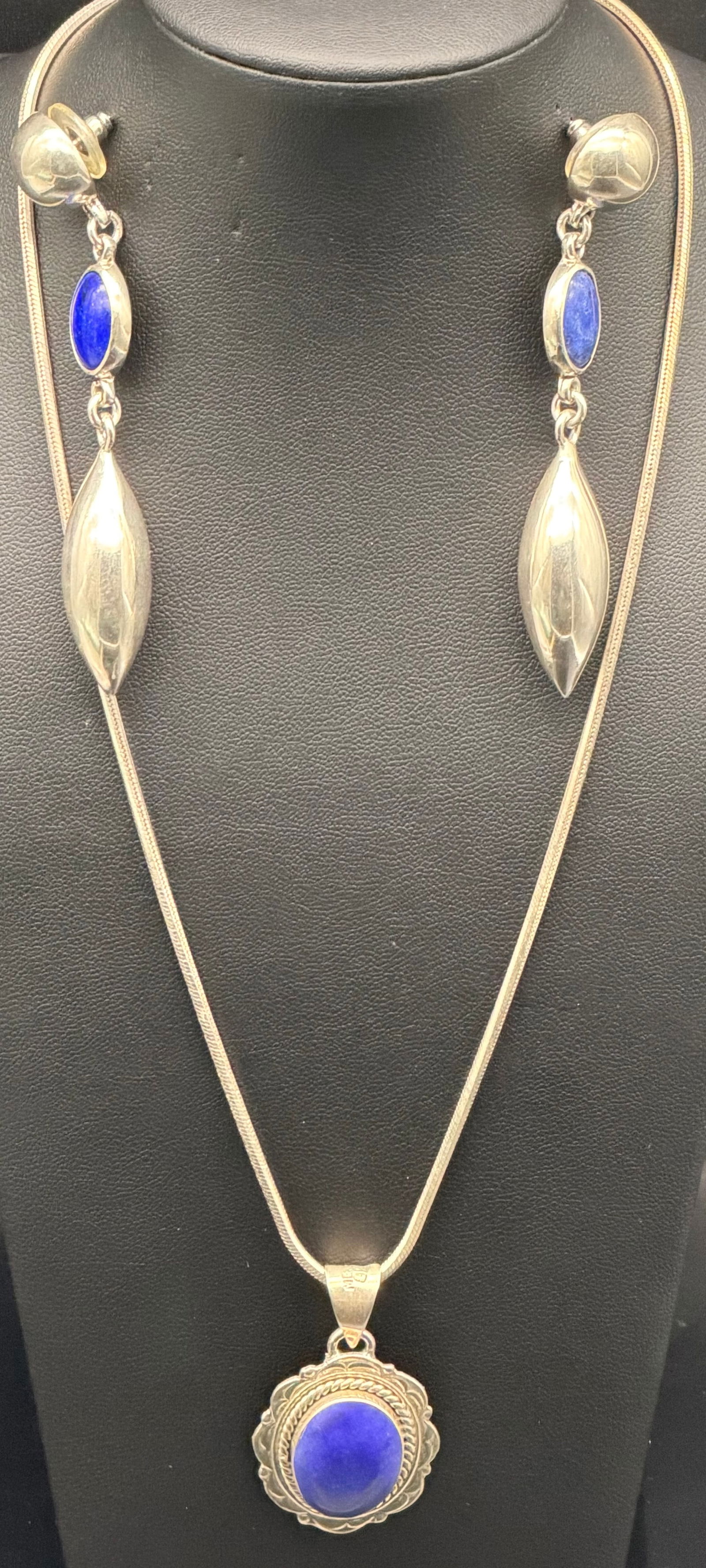 Vintage Sterling Silver 925 Bracelet & Ring Set – 38g (1 of 8)