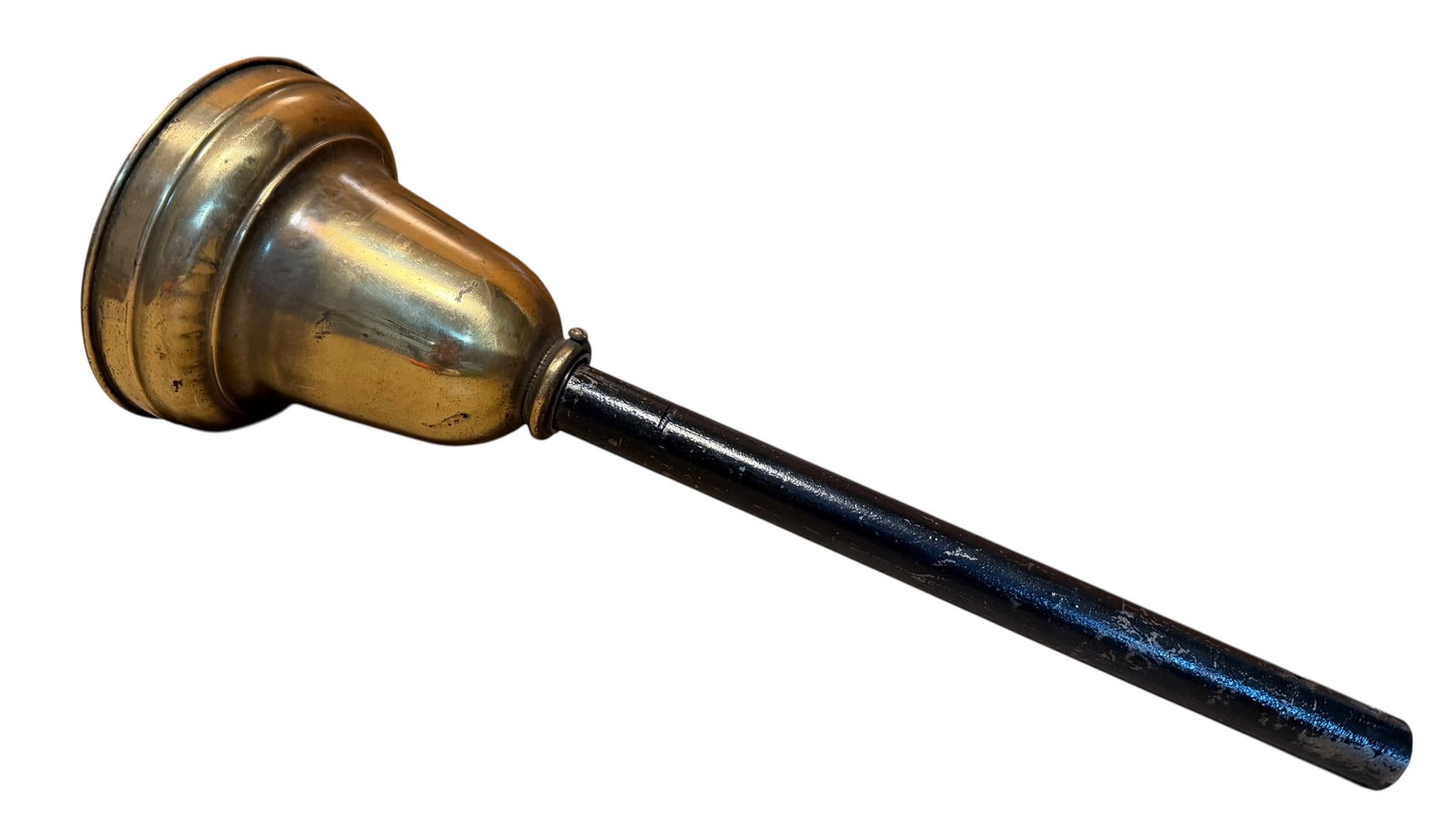 Antique Ceiling Mount Chandelier Light or Fan Pedestal Brass 17” (1 of 10)