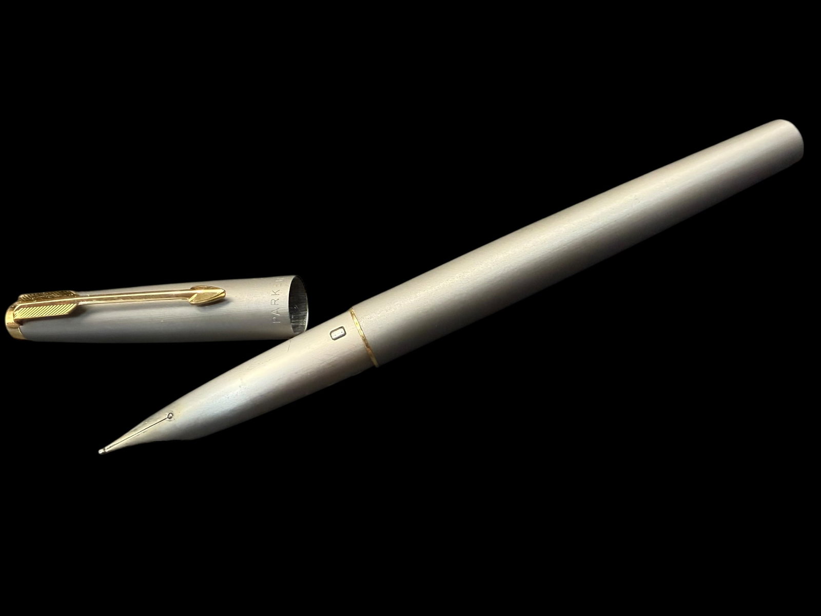 Vintage Parker Titatnium T1 T-1 Fountain Space Pen Complete —- 2 (1 of 10)