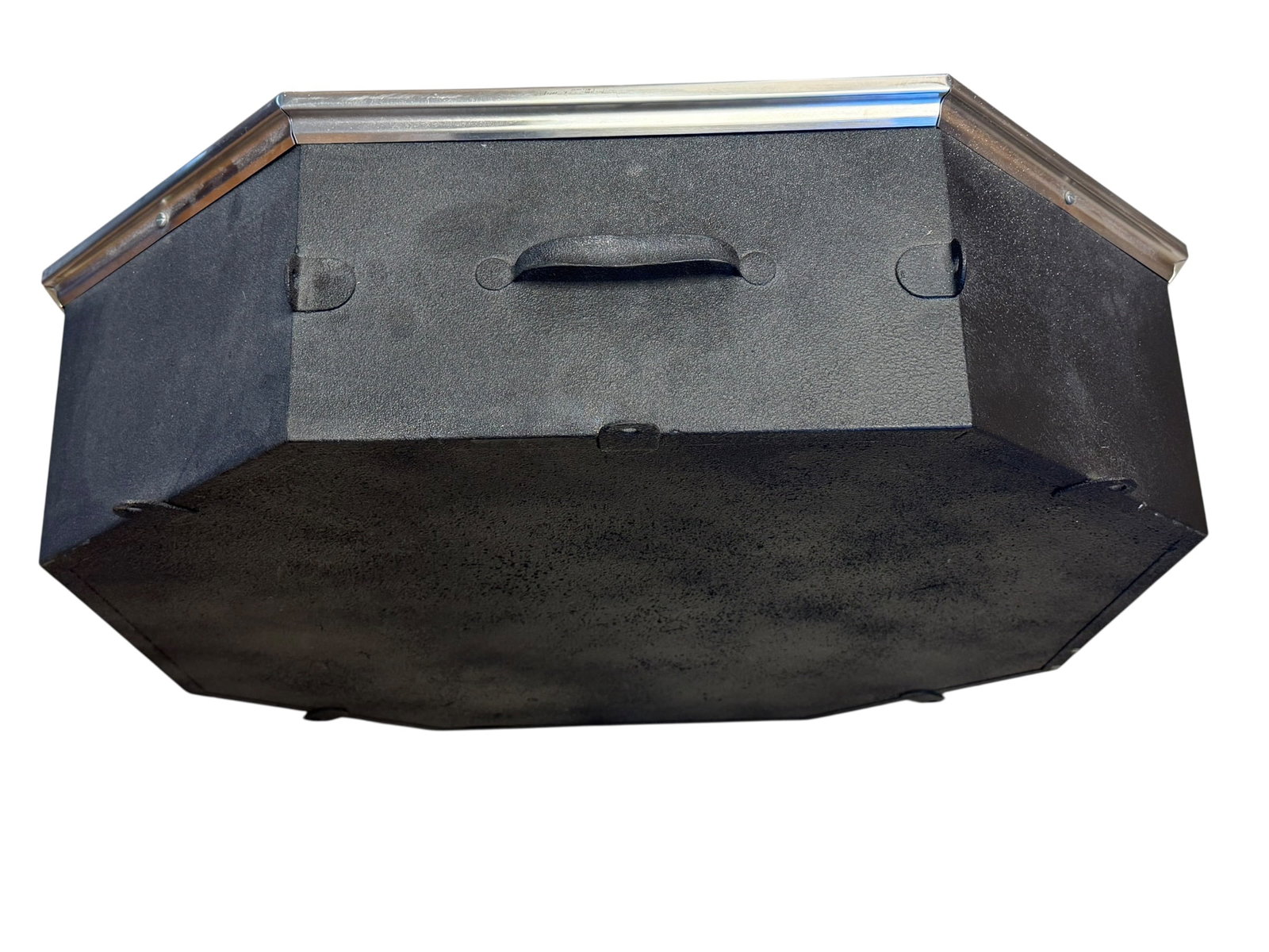 Vintage Say It In Neon Octagon Clock 25” Works! - 7