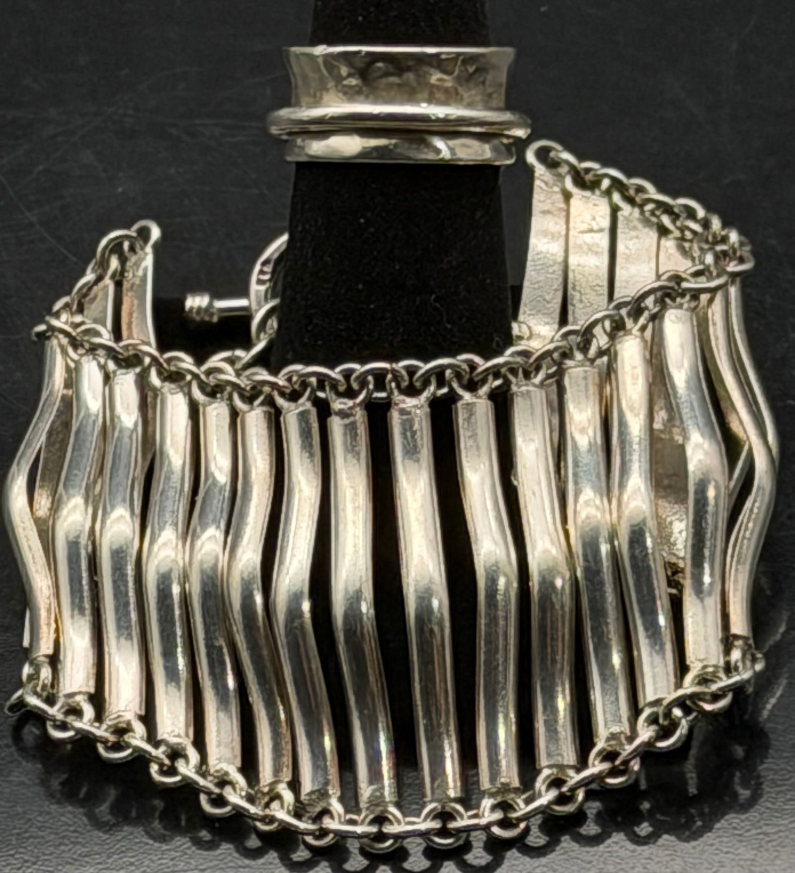 Vintage Sterling Silver Bracelet & Ring Set – 60g (1 of 9)