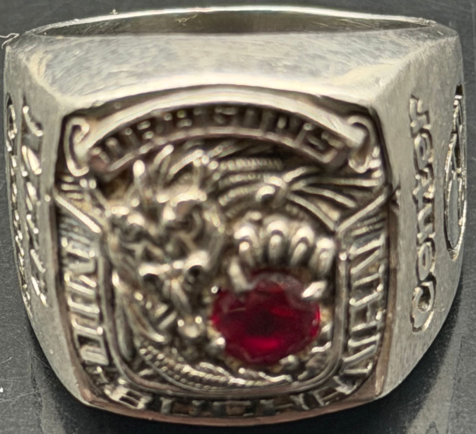 Vintage R Johns Ltd Valadium Class Ring 21g (1 of 7)