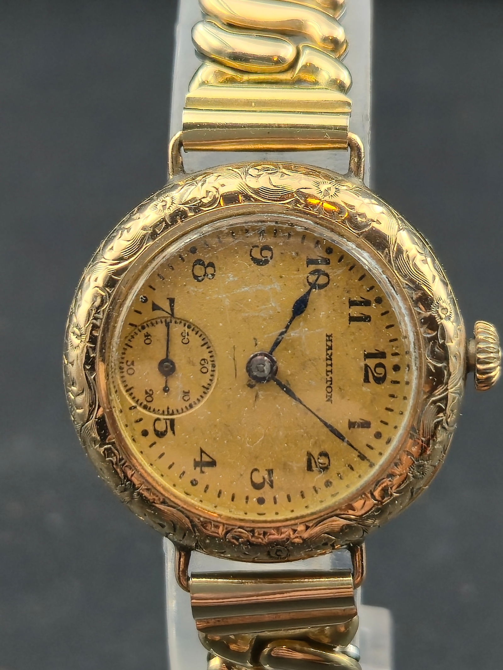 1920 Hamilton Grade 986 17J 25 Year Gold Filled 28mm Ladies Watch (1 of 13)