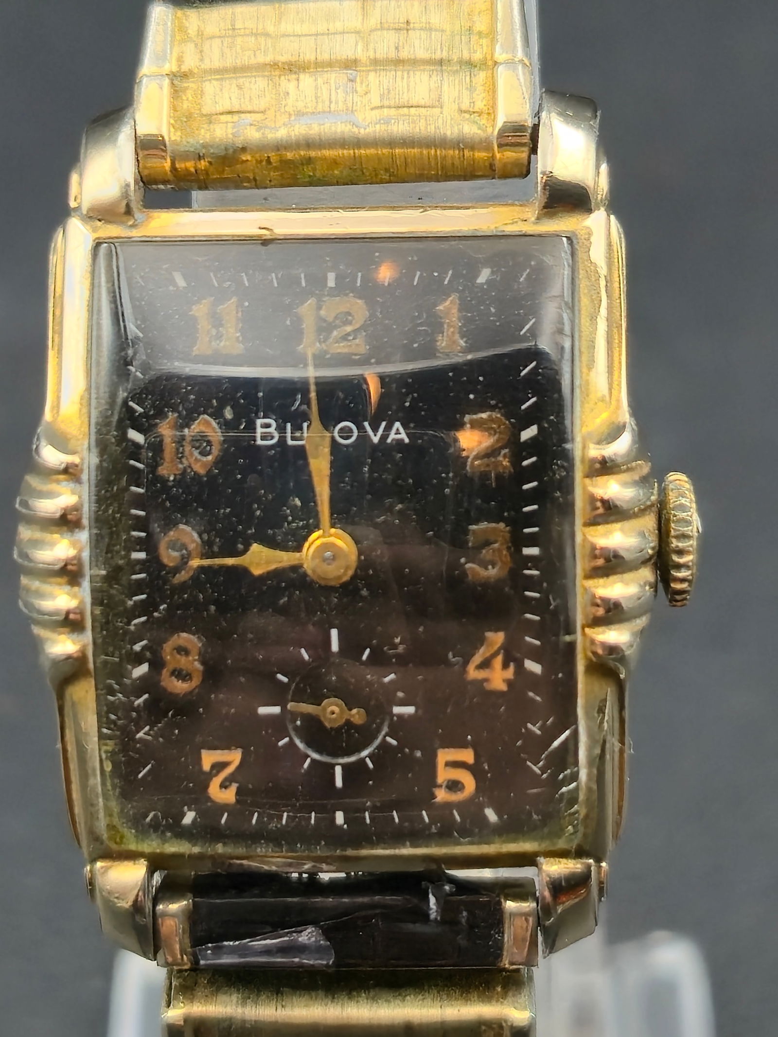 Vintage Bulova 21J 10BA 10K RGP 26mm Ladies Manual Watch Running (1 of 10)