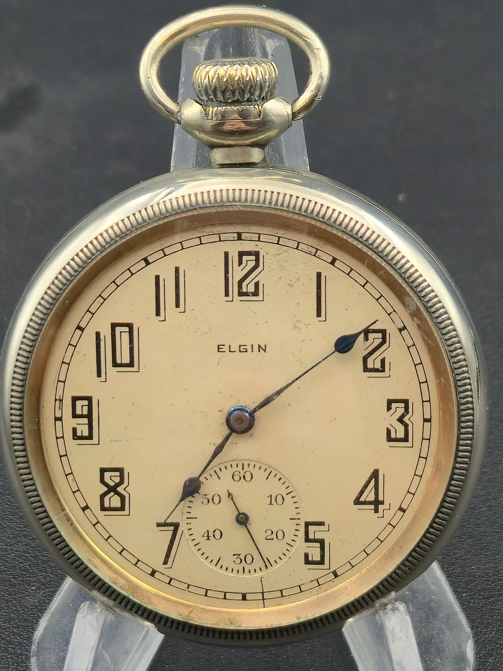 1907 Elgin Grade 340 Model 7 16s 17J Bridge Plate Running (1 of 8)