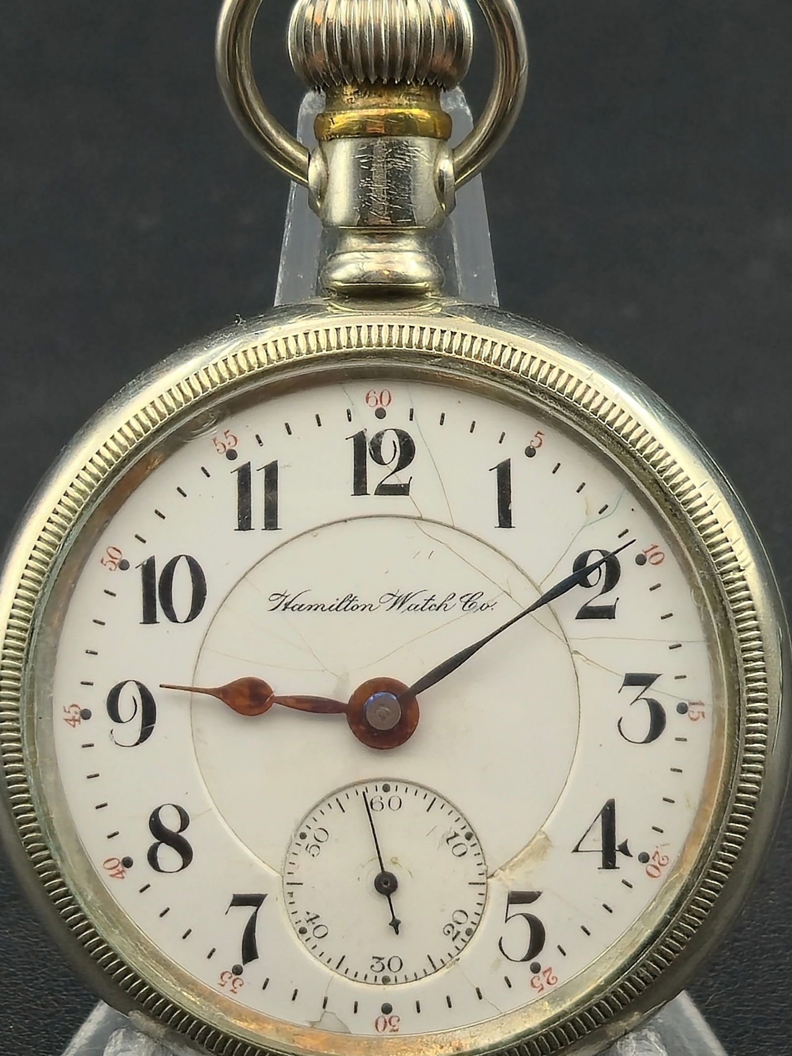 1905 Hamilton Grade 992 Model 1 16s 21J Railroad Openface Lever Set Low Serial Running (1 of 8)