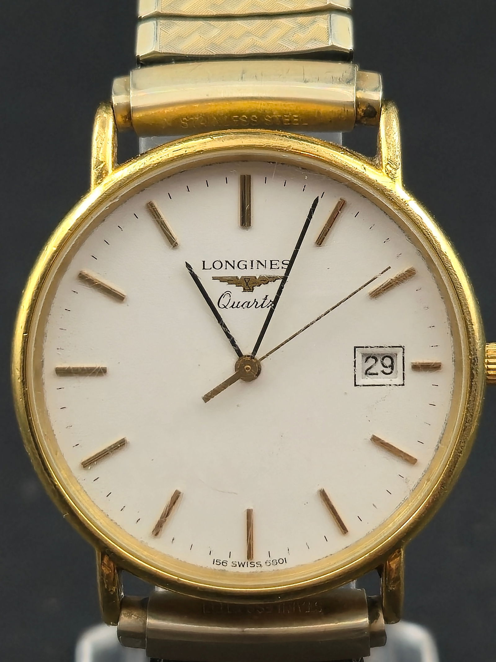 1992 Longines Quartz 32mm Ref 6801 13 Cal L156.4 Oscar Mayer Engraved Back (1 of 11)