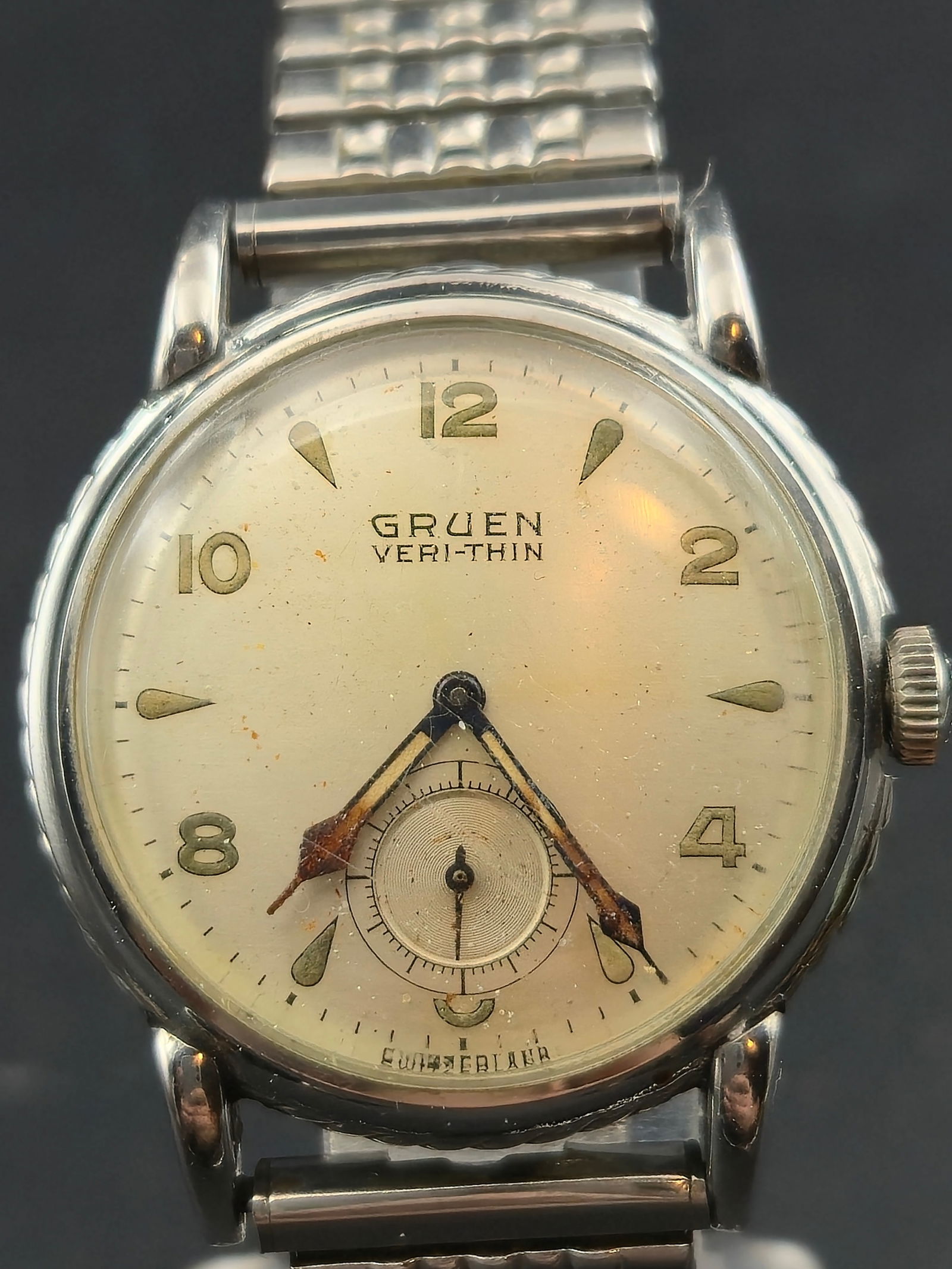 1940s Gruen Veri-Thin 15 Jewels Manual Wind Stainless Steel Case (1 of 11)