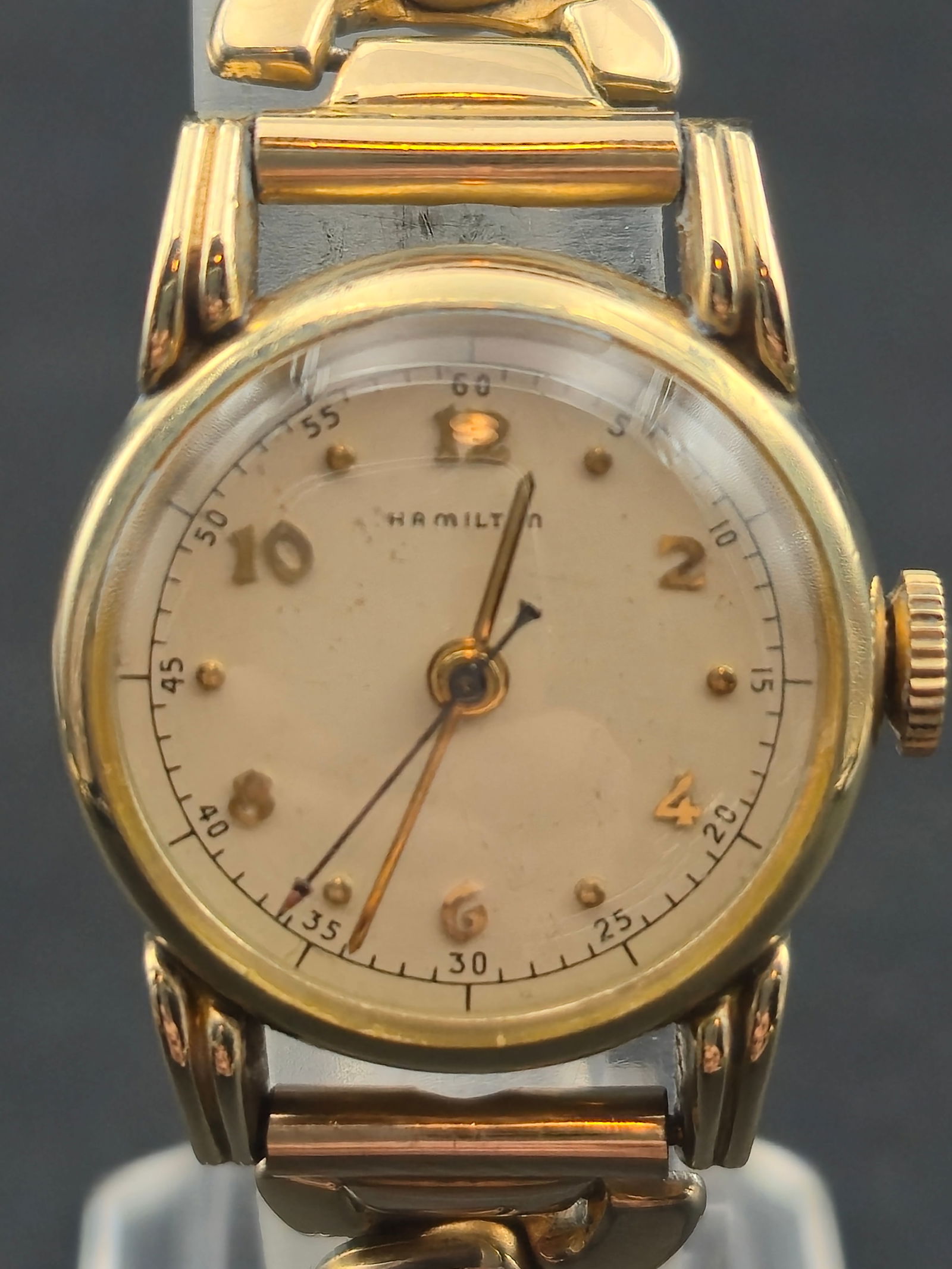 1948 Hamilton Todd Cal 748 18J 10K Gold Filled Manual Wind 25mm Runs (1 of 11)