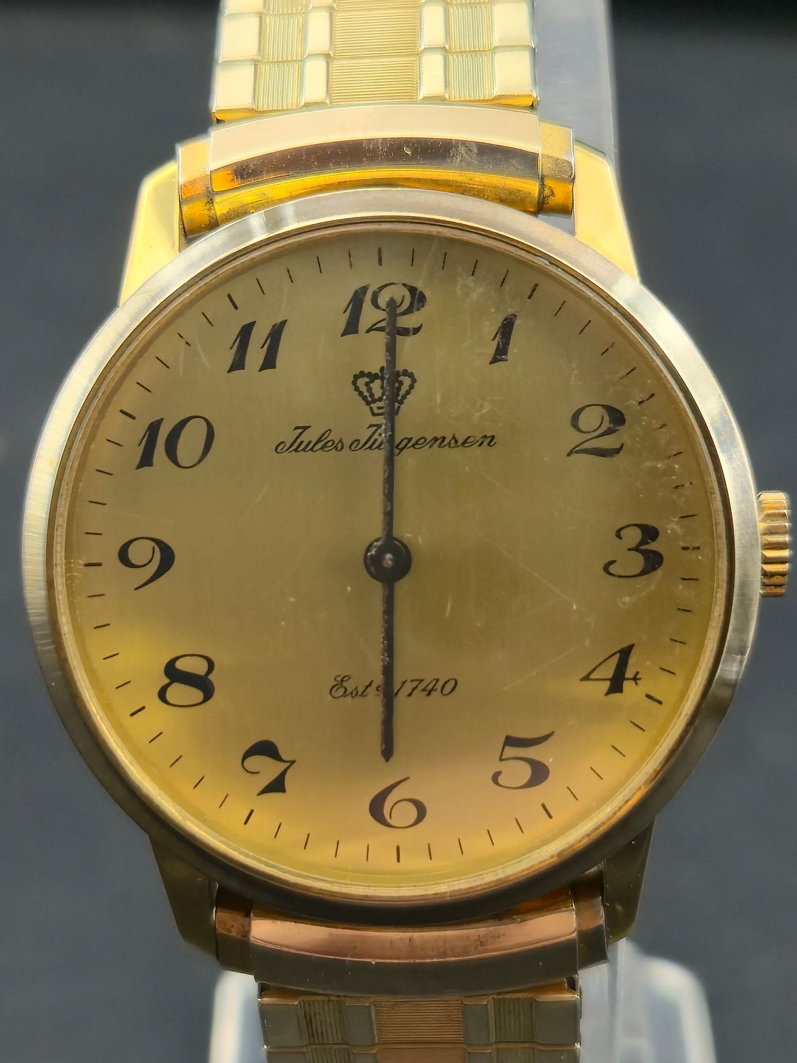Jules Jurgensen Est 1740 17J Manual 33mm 1904 Base Metal Bezel (1 of 14)