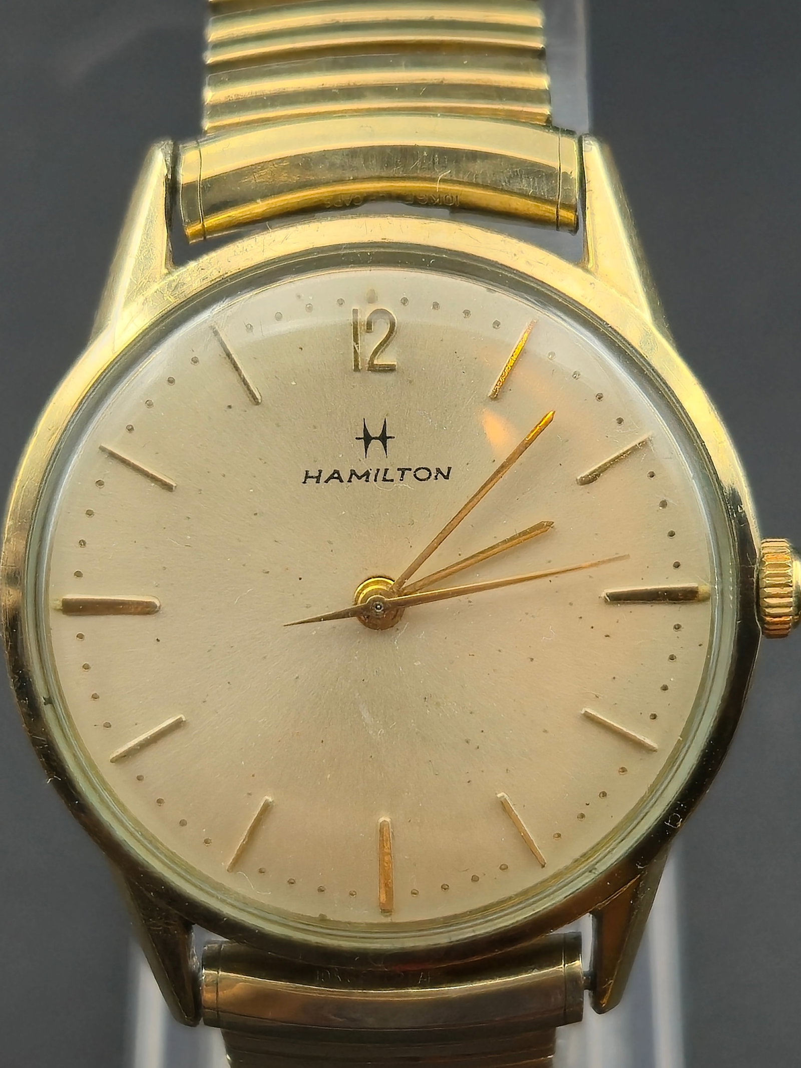 1950 Hamilton 748 18J 10K Gold Filled 33mm Ref P285663 Running (1 of 12)