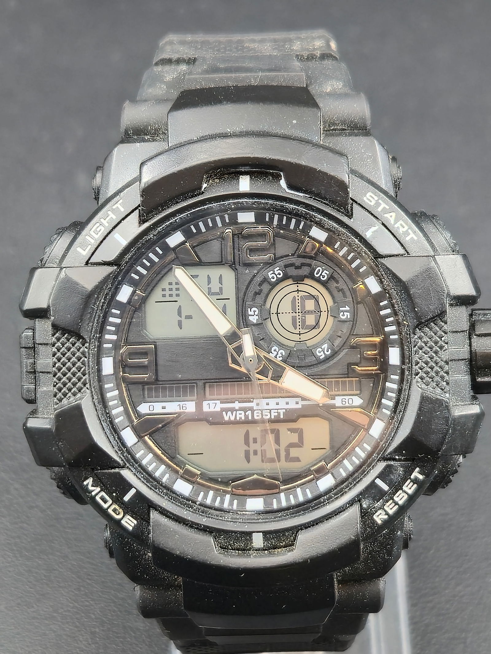 FMDXGE027 WR165FT Digital Analog Sport Watch 56mm Black 2007 (1 of 9)