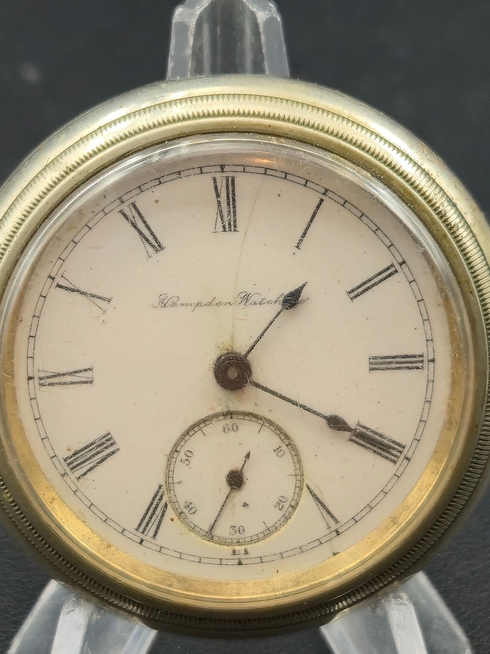 1902 Hampden Grade 45 Model 4 18s 11J Sidewinder Hunting Case (1 of 10)