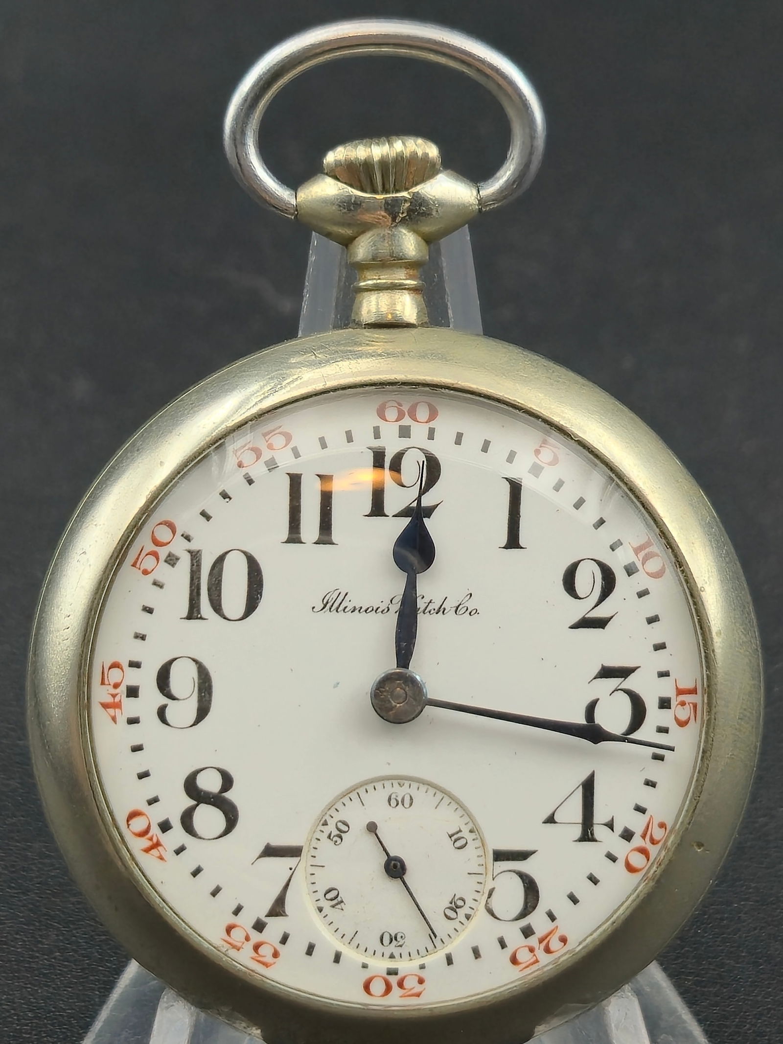 1908 Illinois Grade 59 Model 6 18s 15j Keystone Silveroid Running (1 of 7)