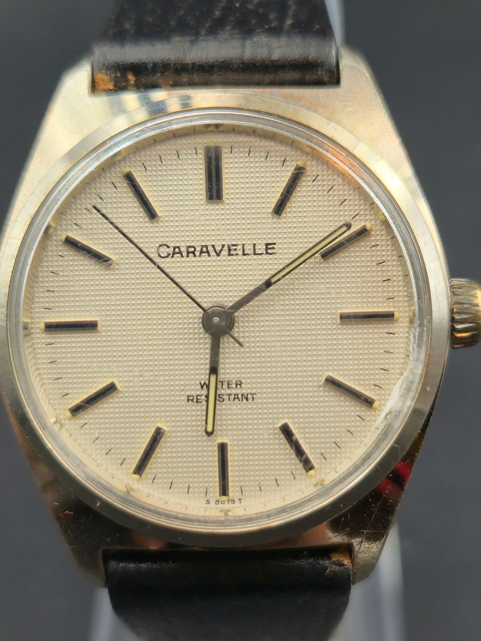 1970s Caravelle by Bulova Waterproof Watch 31mm 17J Manual Wind w Box Running (1 of 16)