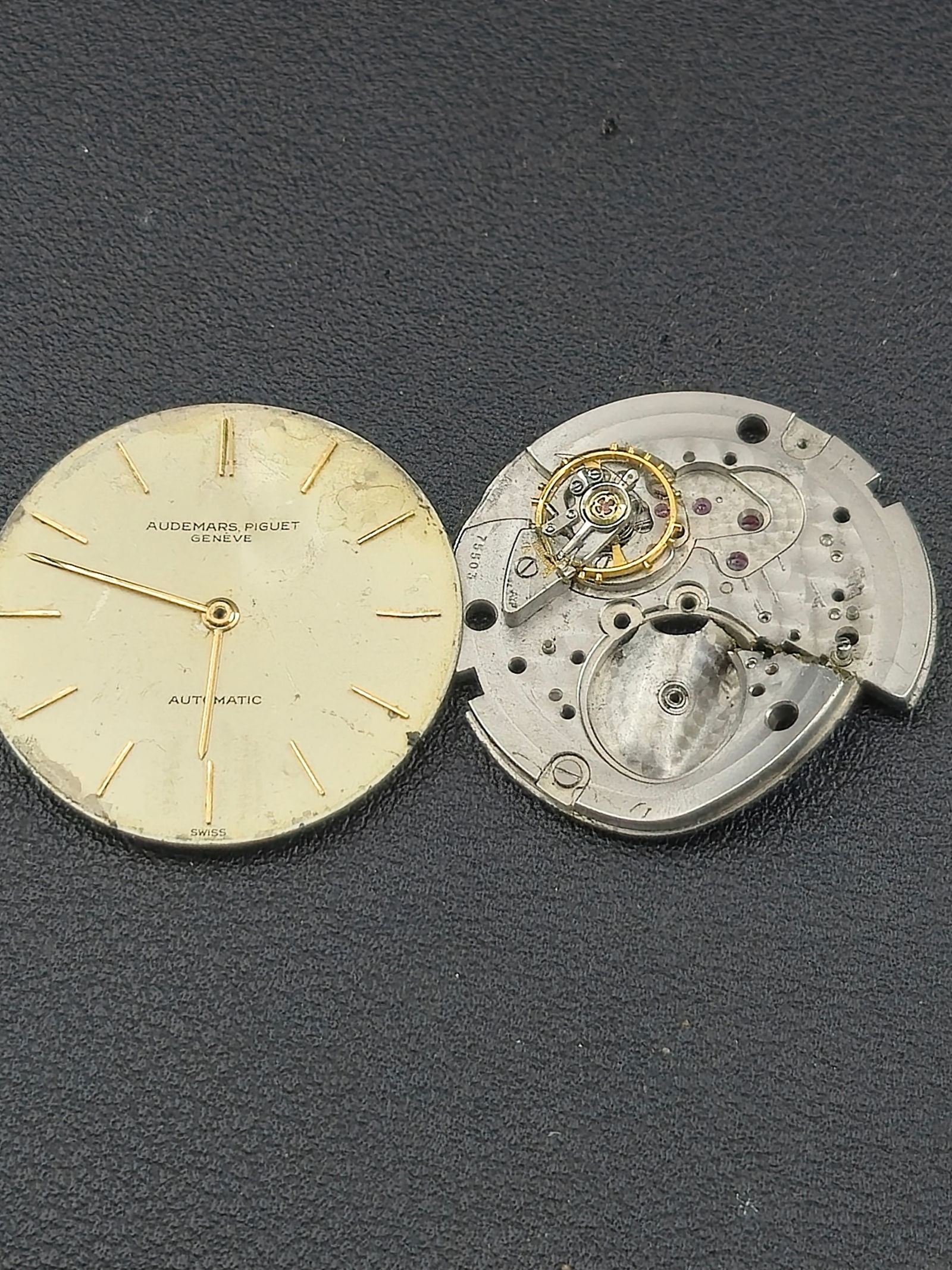 Audemars Piguet Genève Automatic Dial & Movement Parts Swiss Vintage (1 of 5)