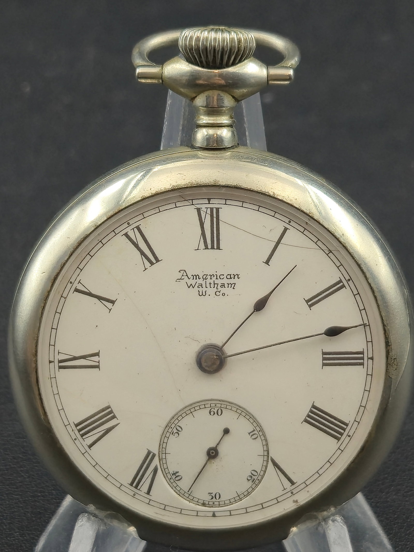 1892 Waltham Grade 1 Model 1883 18s 7J Silveroid Pocket Watch Running (1 of 6)