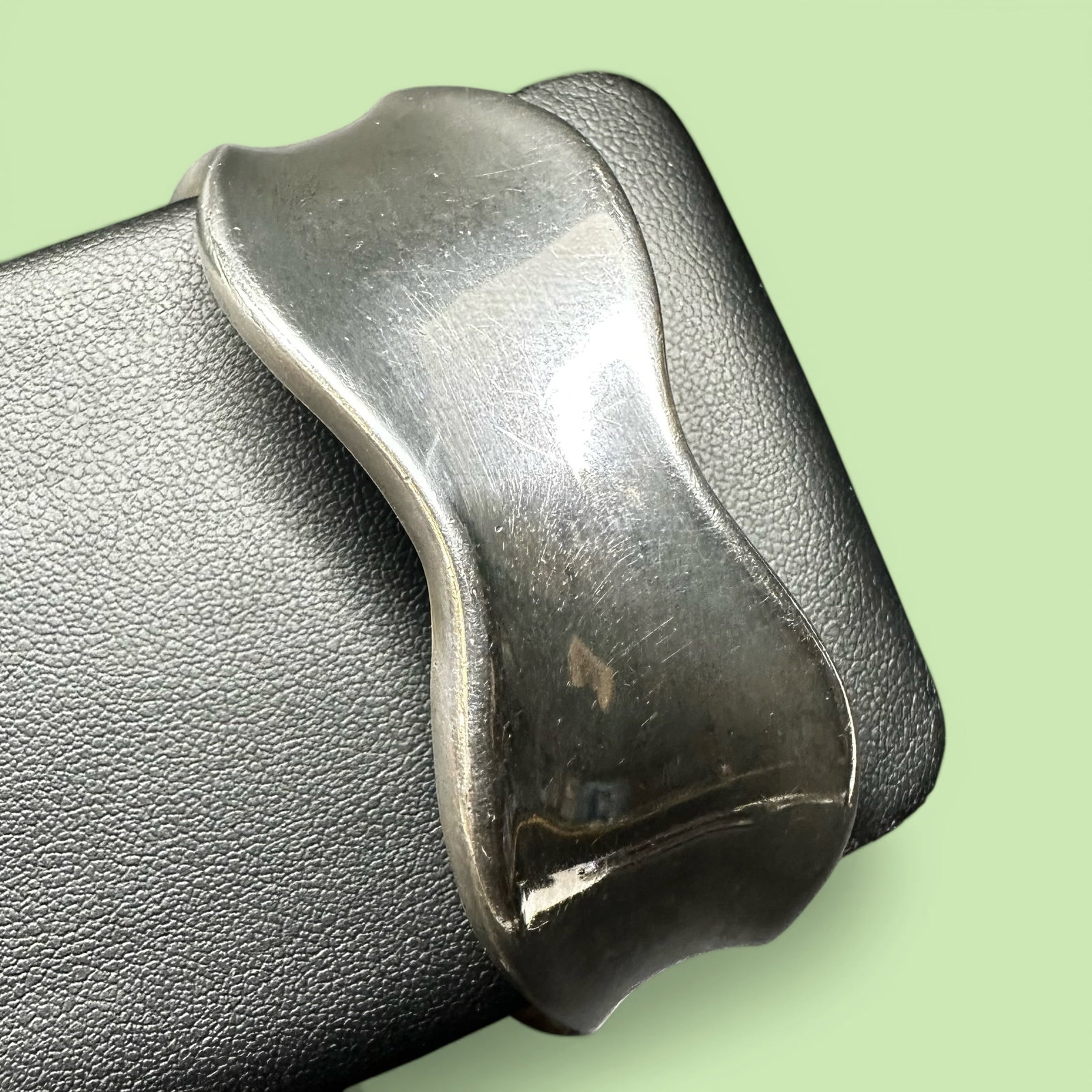 7”/39g Taxco Mexico 925 Sterling Silver Modernist Cuff (1 of 11)