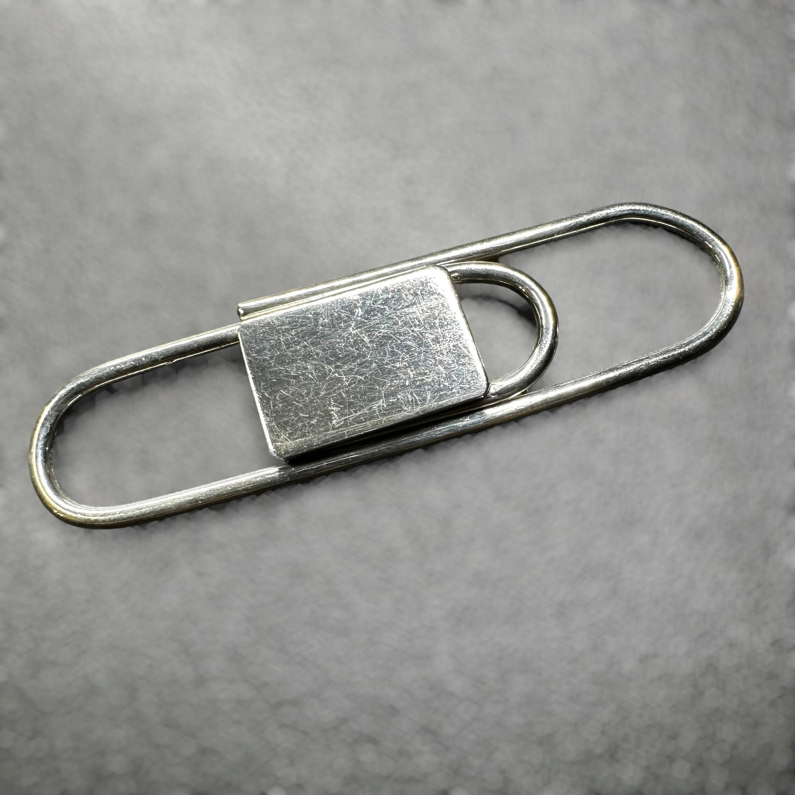 8g 1970 Sterling Silver Leonore Doskow Money Clip (1 of 8)