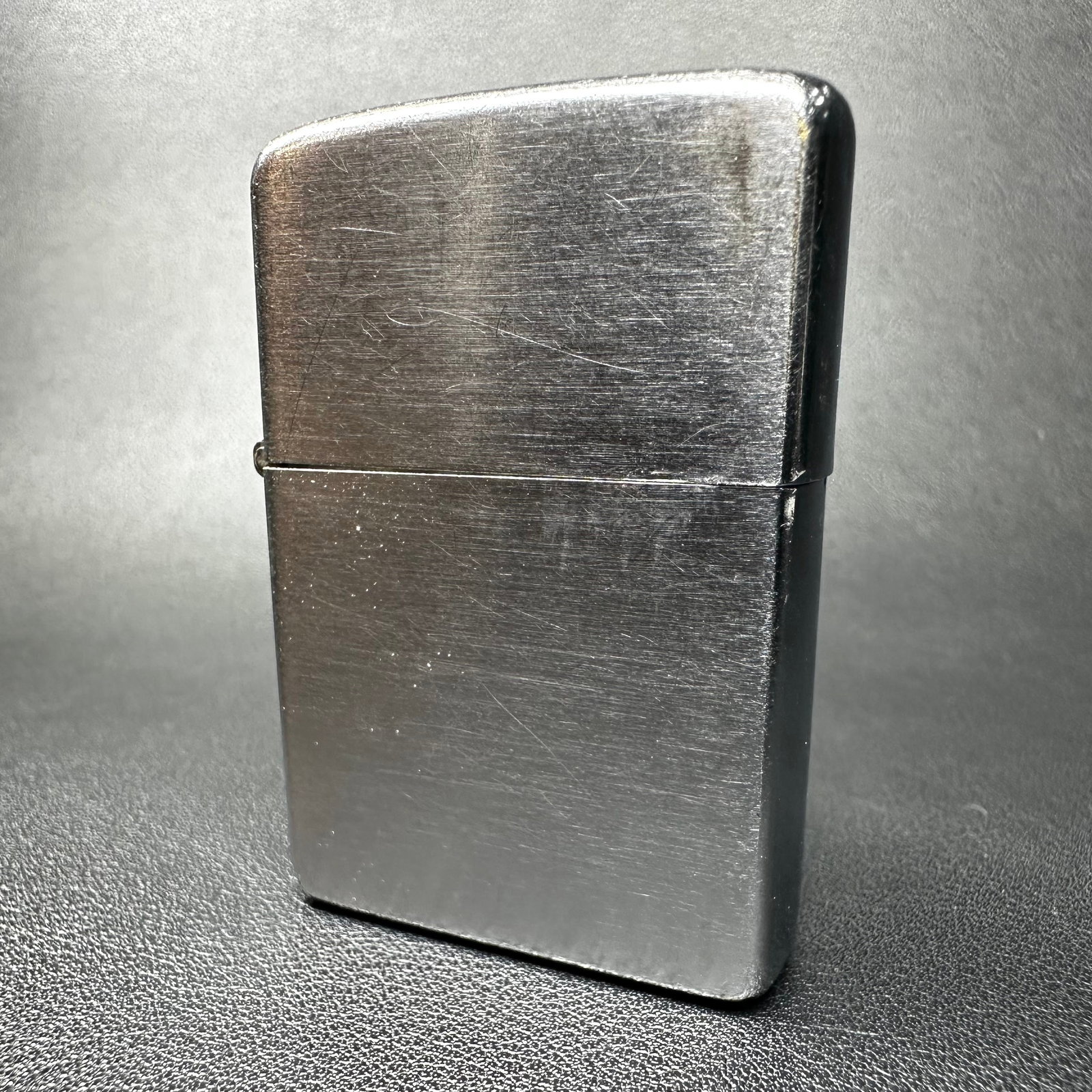 60g Vintage Zippo Brushed Chrome Lighter (1 of 11)