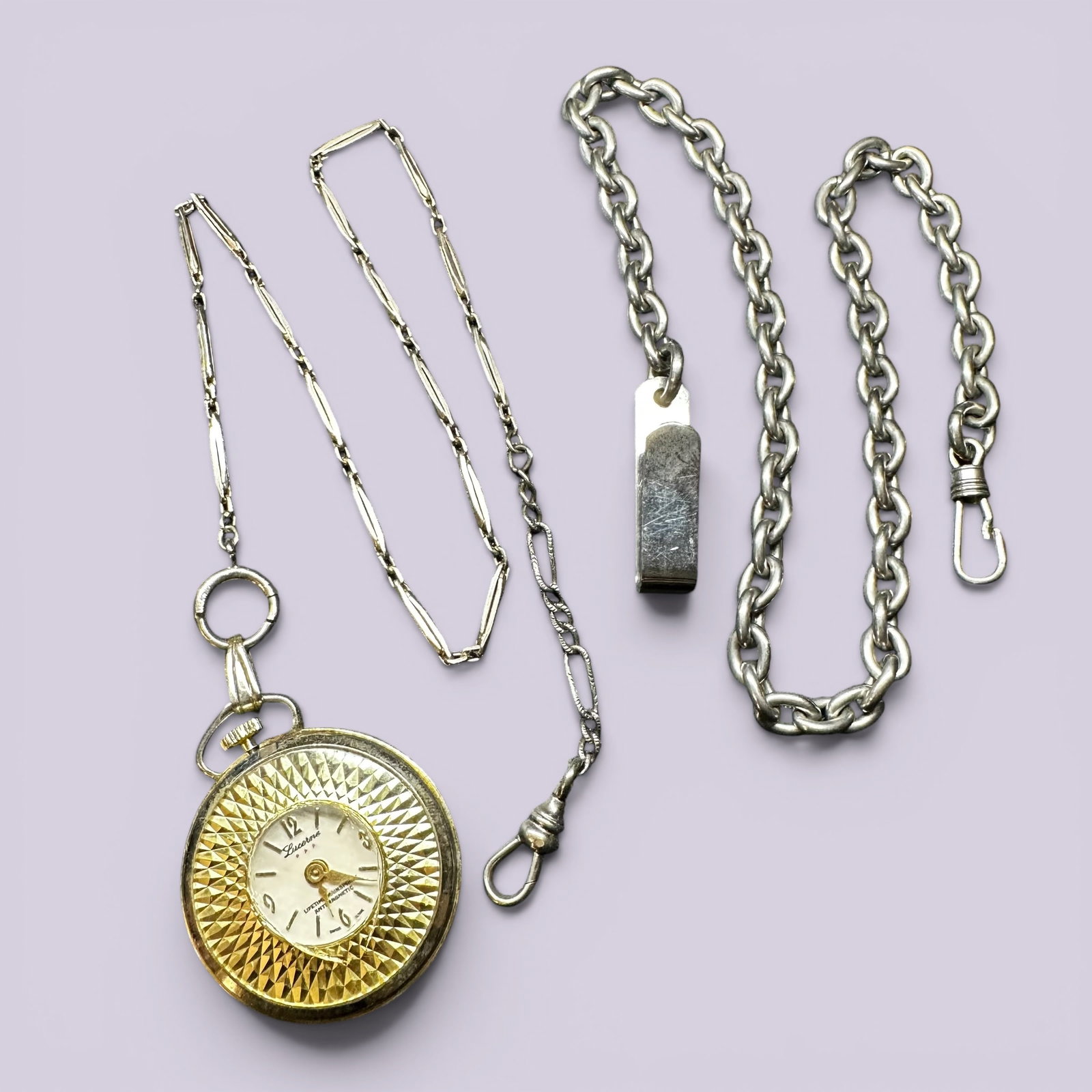 18”/62g Lucerne Pocket Watch & Chain Lot (1 of 9)