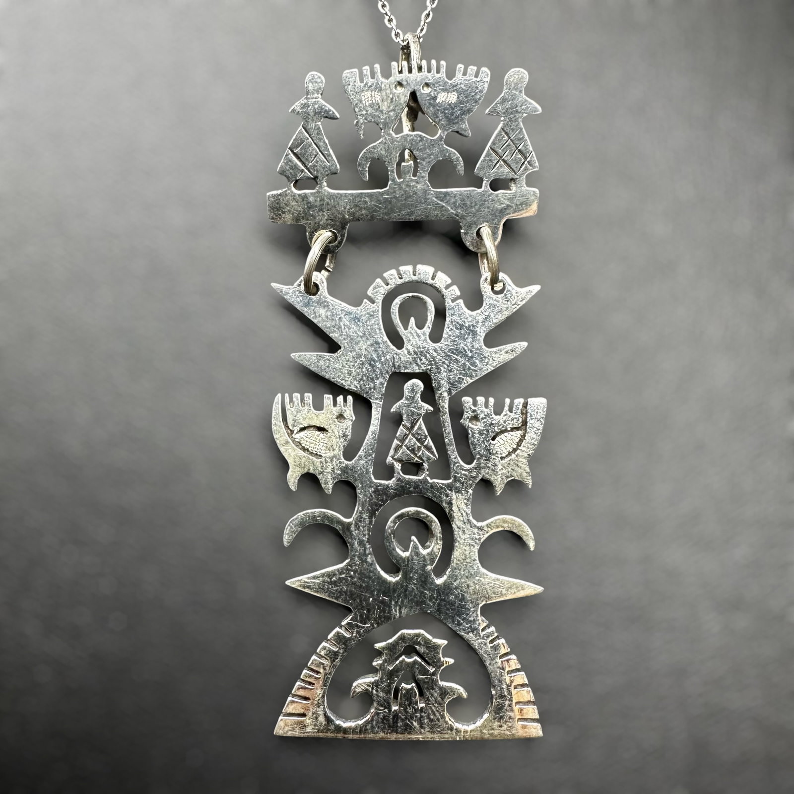 18”/10g Taxco Mexico 925 Sterling Silver Pendant Necklace: 18”/10g Taxco Mexico 925 Sterling Silver Pendant Necklace:Brand/Model: Hallmarked “TA-159” and “MEXICO.”Manufacturer Location: Taxco, Mexico.Year Produced: Unknown.Condition: Goo