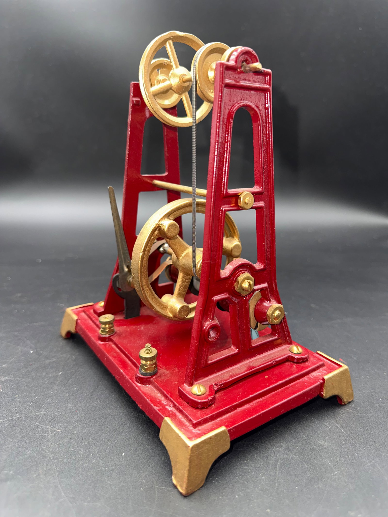 HAWEKOTTE & KLAUSMANN TOY STEAM ELECTROMAGNETIC ENGINE MOTOR GENERATOR (1 of 8)