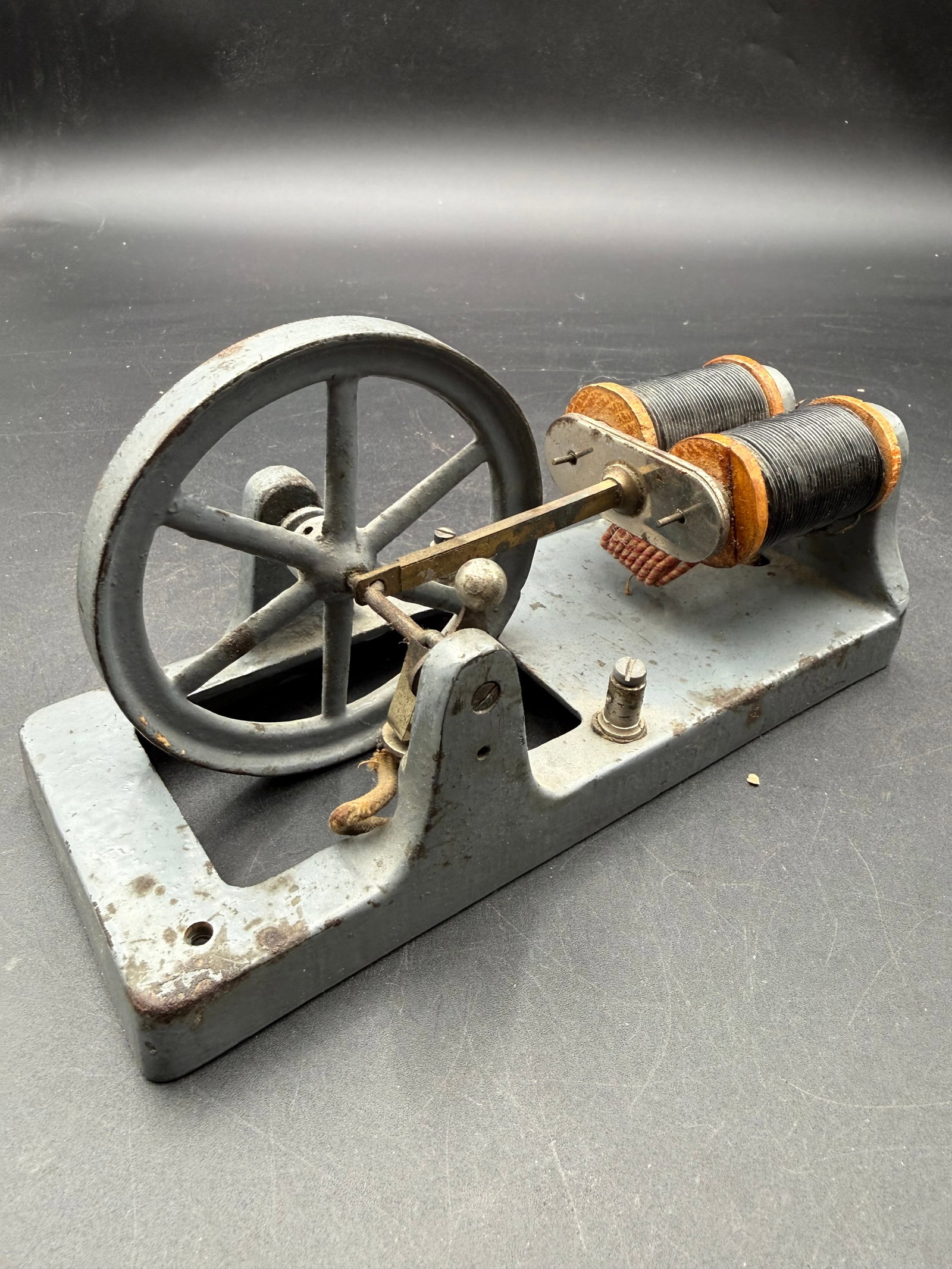 Antique Electromagnet Engine - 2