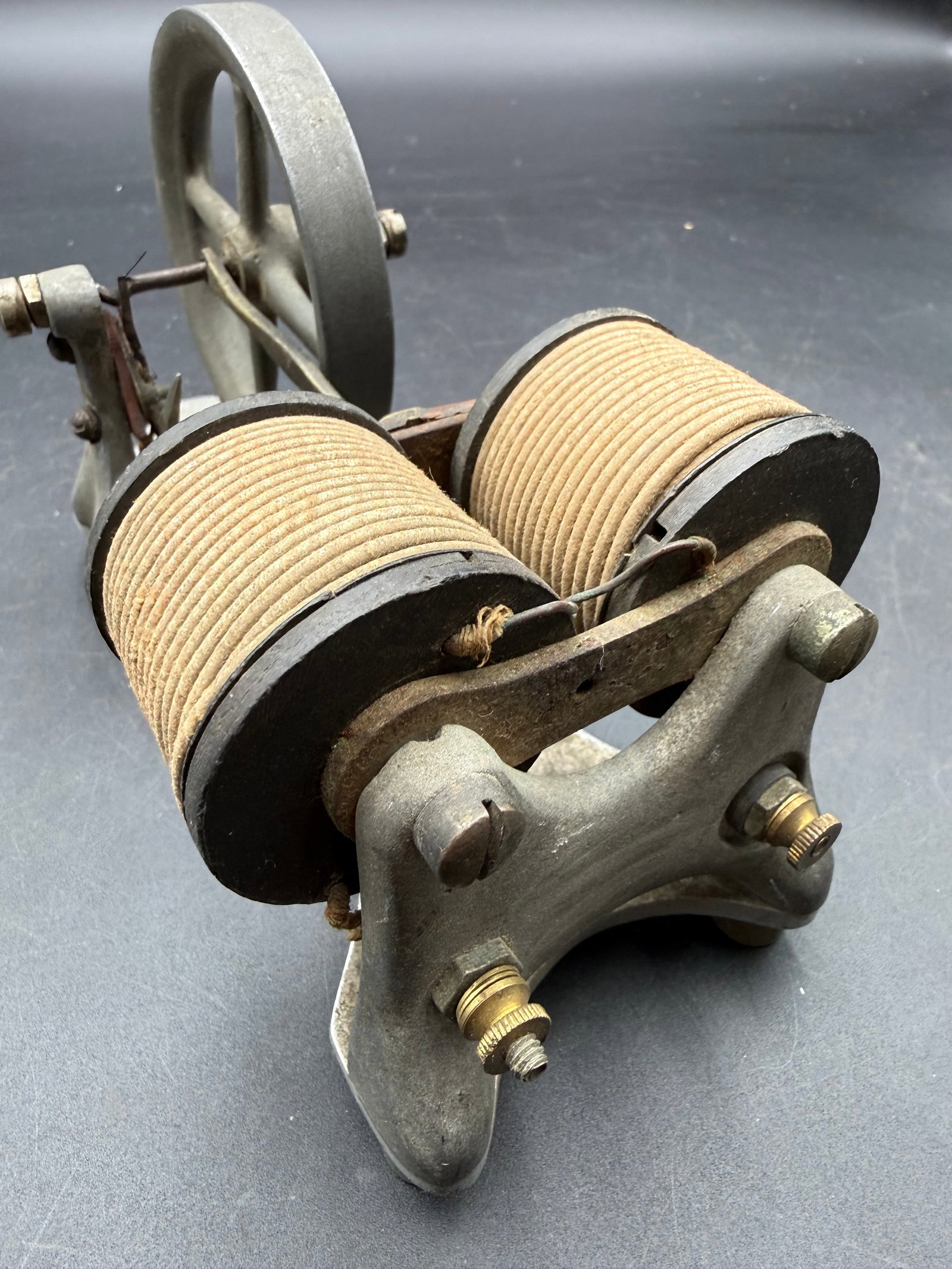 Vintage Electromagnet Engine - 3