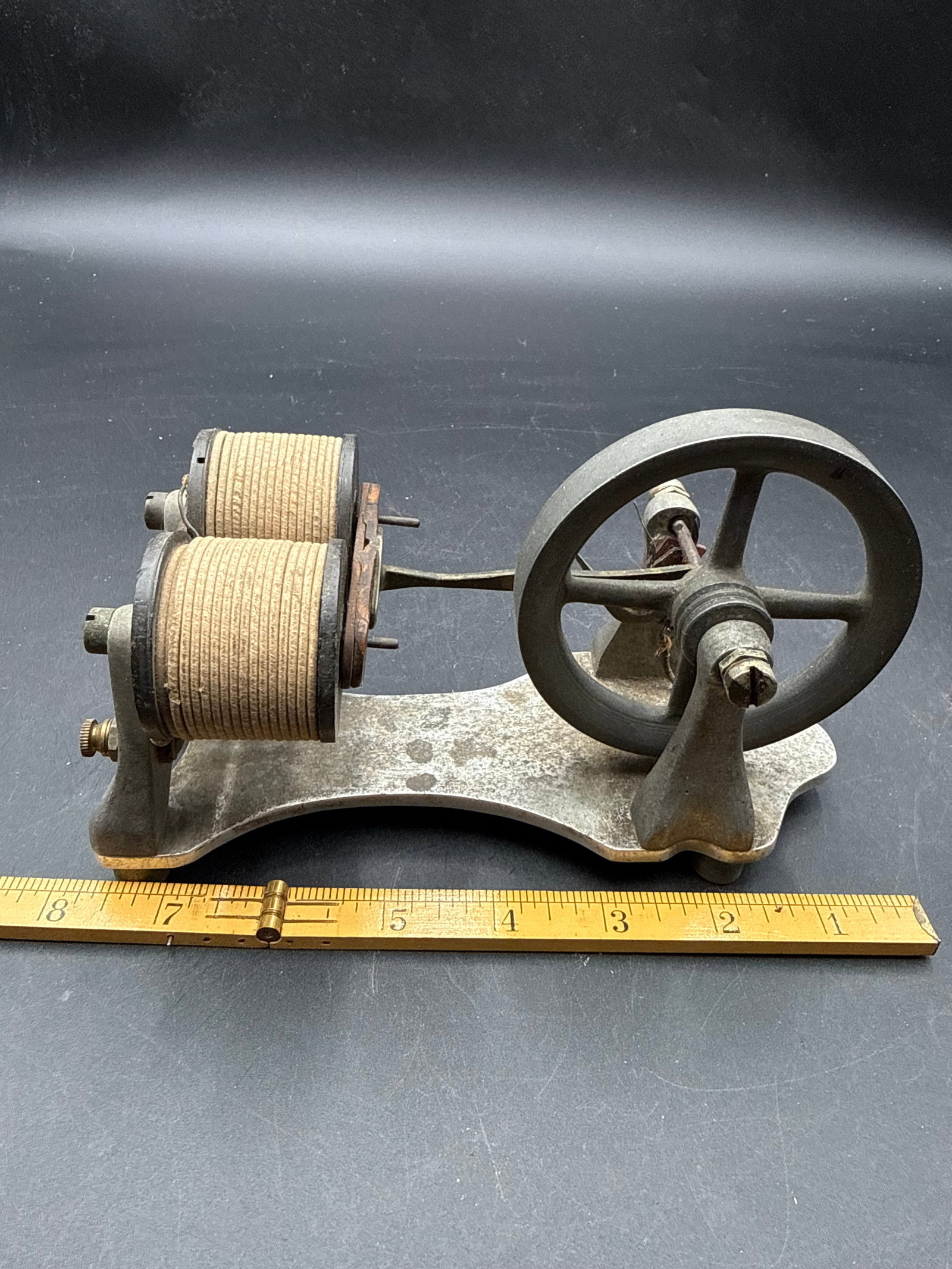 Vintage Electromagnet Engine - 6