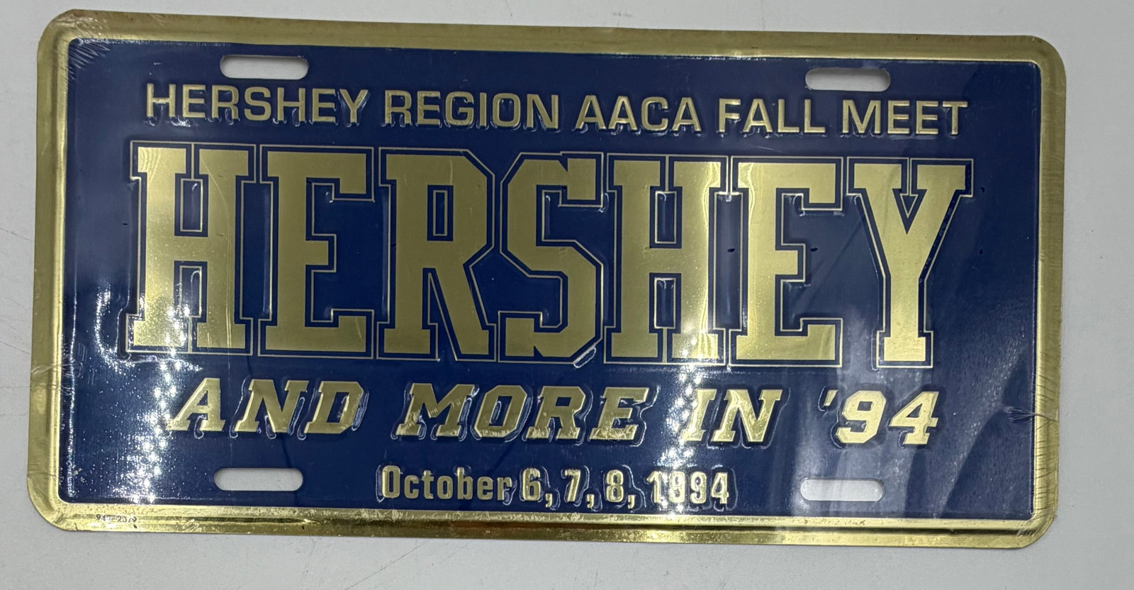 1994 Hershey AACA Fall Meet Souvenir License Plate (1 of 5)