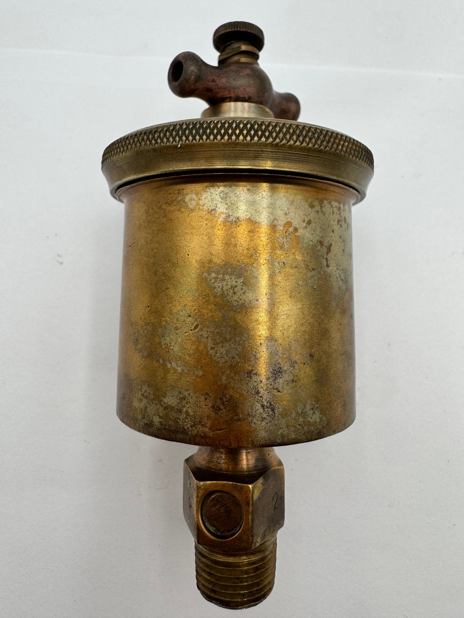 Vintage Lunkenheimer Lunex Brass Steam Engine Lubricator Oiler Detroit USA (1 of 5)