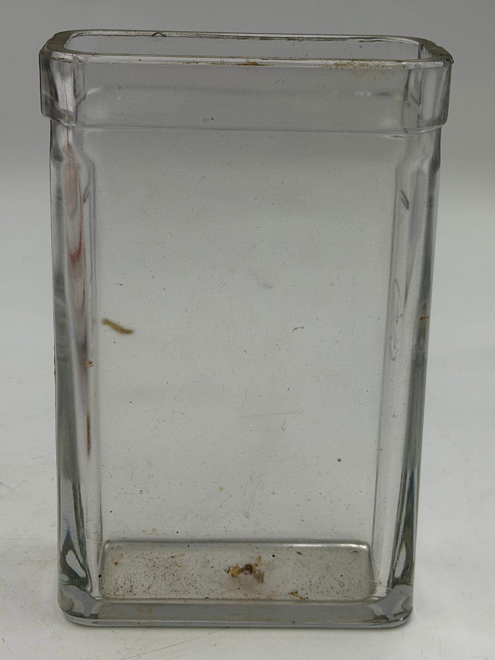 Antique GE Glass Battery Jar / Industrial Utility Glass Container (1 of 4)