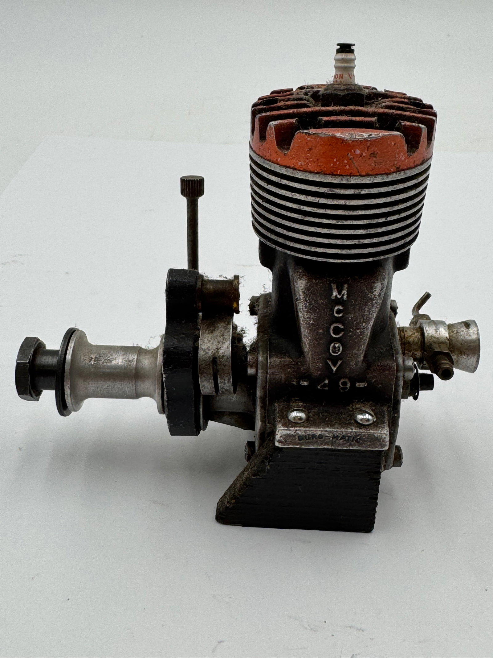 Rare McCoy 49 Duro-Matic Model Airplane Racing Engine Vintage RC Motor (1 of 10)