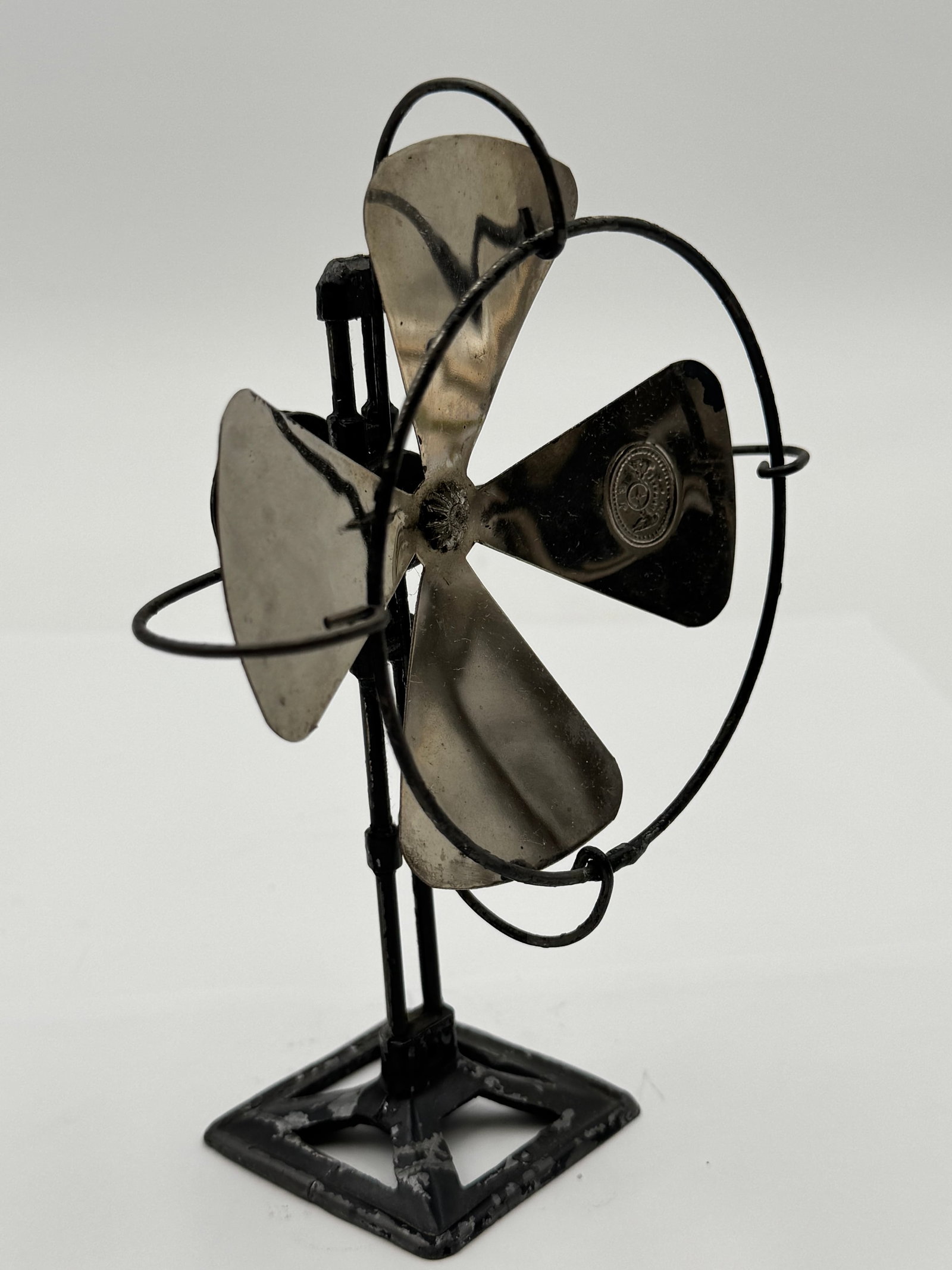German toy pulley operated fan (1 of 6)