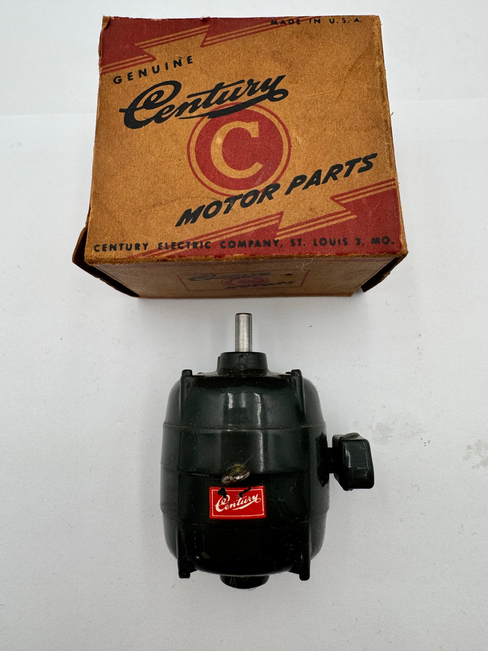 Vintage Century Electric Co Motor Salesman Sample Display Original Box (1 of 9)