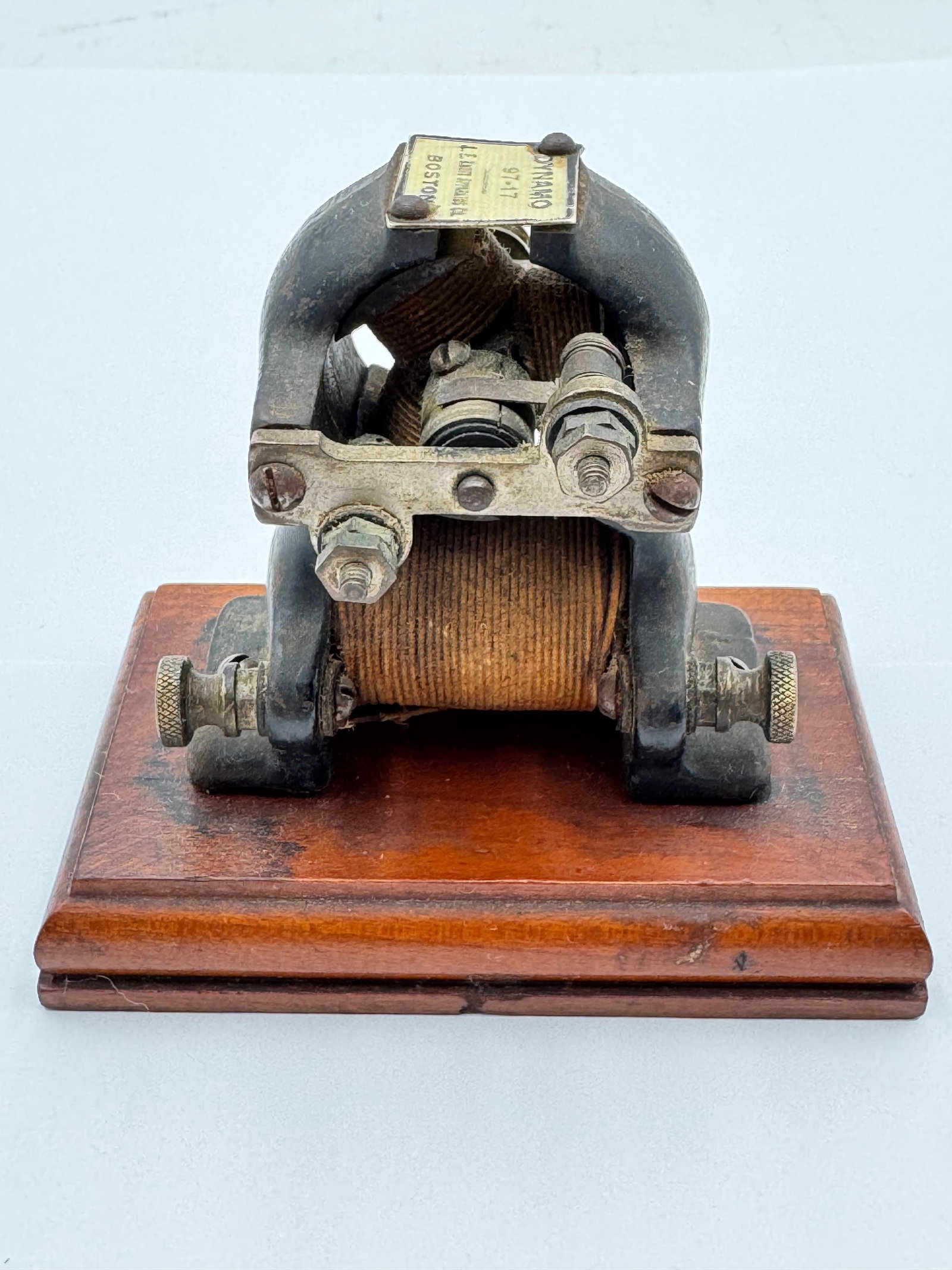 Antique Dynamo Telegraph Relay by L.E. Knott Apparatus Co Boston No. 97-17 (1 of 8)