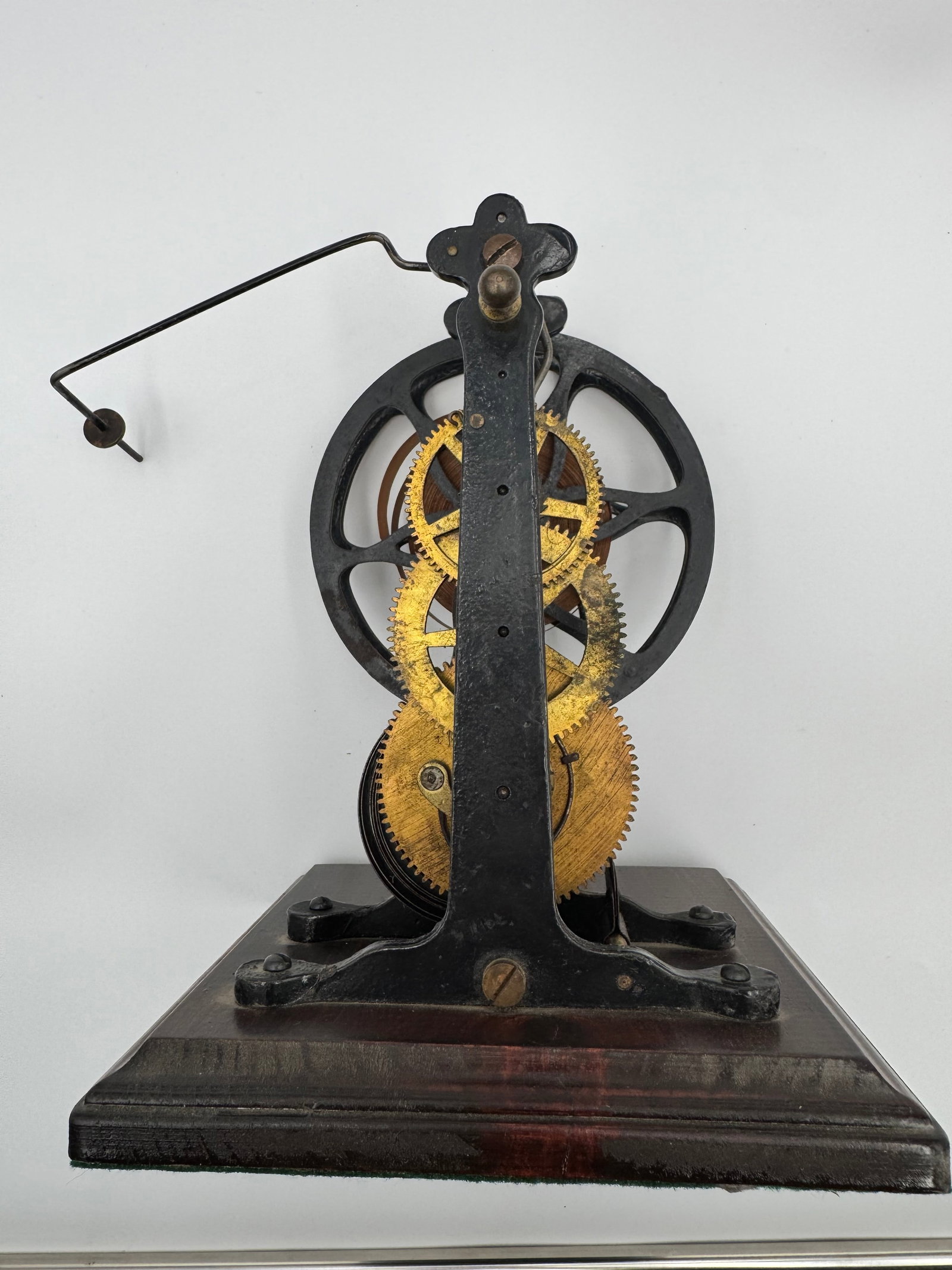 Antique Clockwork Scientific Demonstration Machine - 6