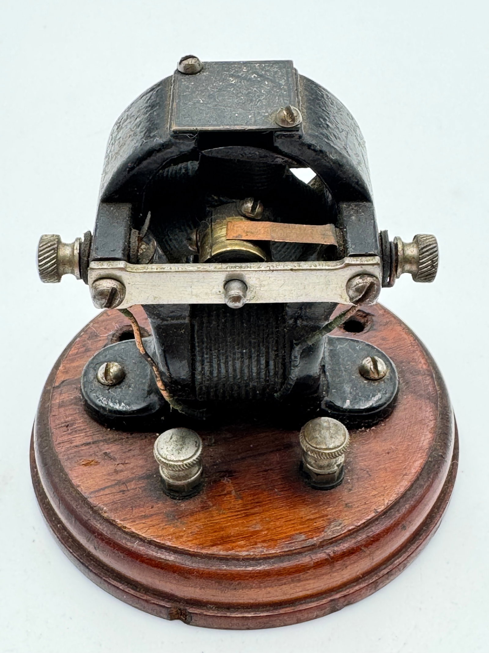 Antique REX Electric demonstration Motor Laboratory Teaching Device c1900 - 4