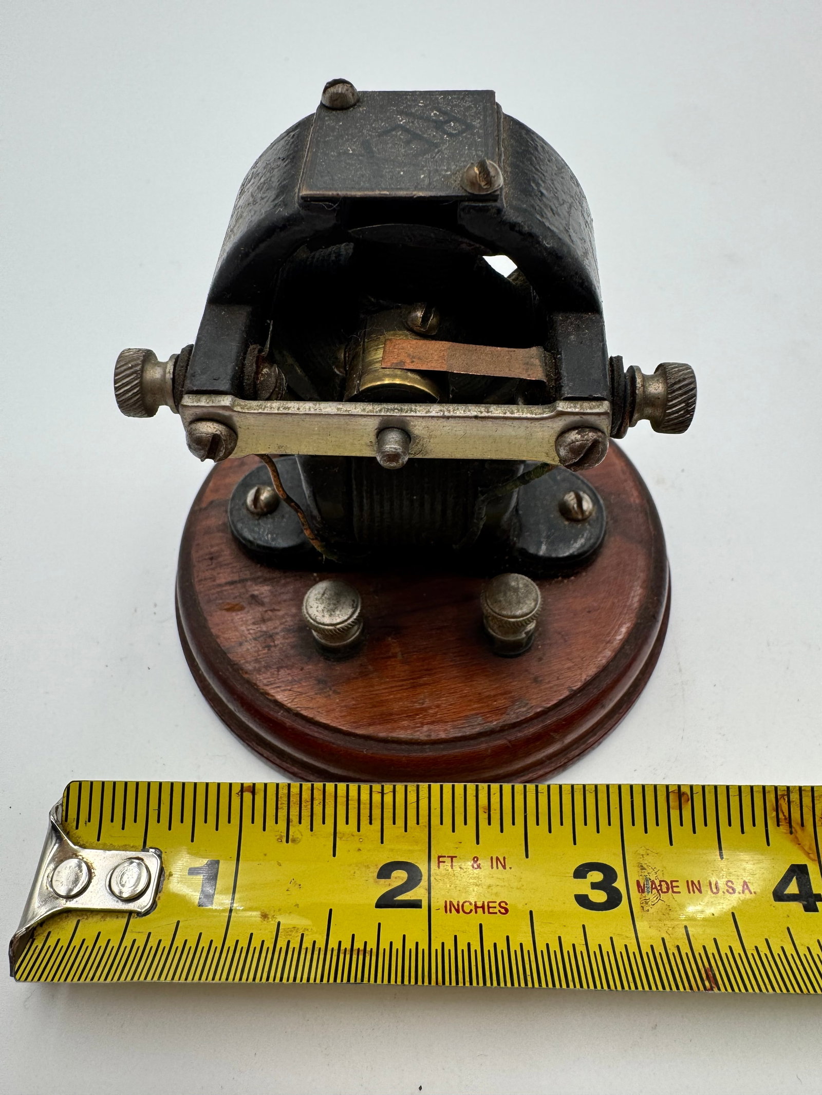 Antique REX Electric demonstration Motor Laboratory Teaching Device c1900 - 6