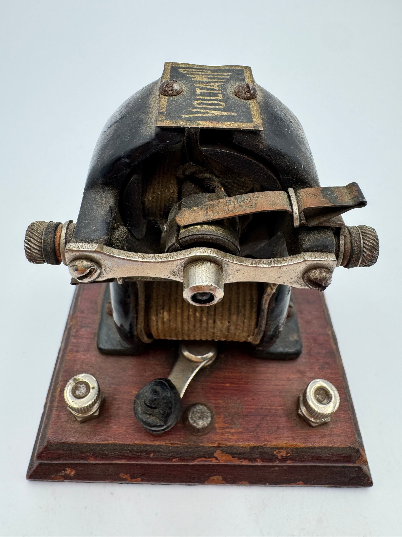 Rare Antique VOLTAMP Electric Motor Patent Applied For Scientific Demo Motor c1900 (1 of 9)