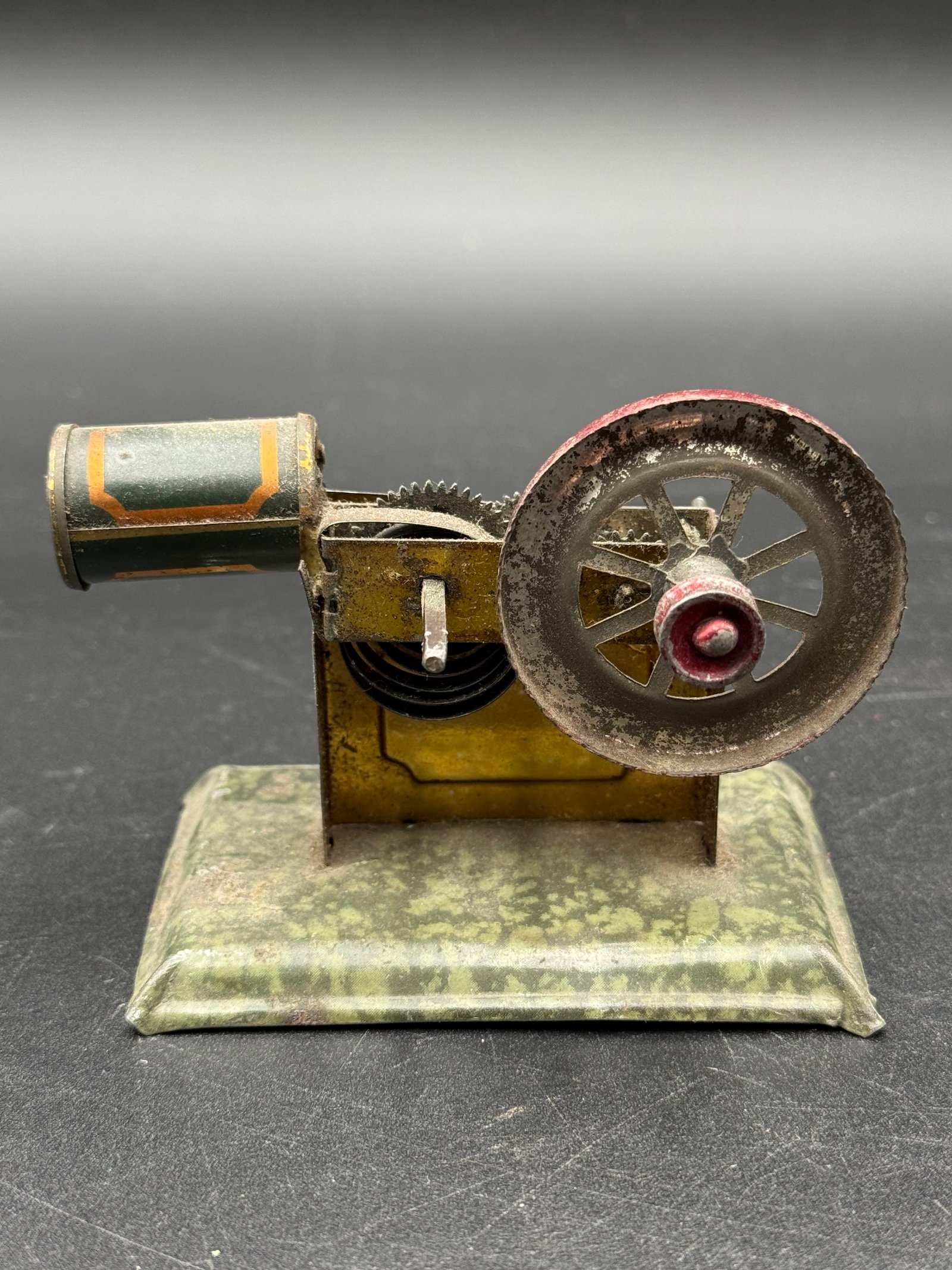 TOY MODEL STEAM ENGINE M&K GERMANY - 3