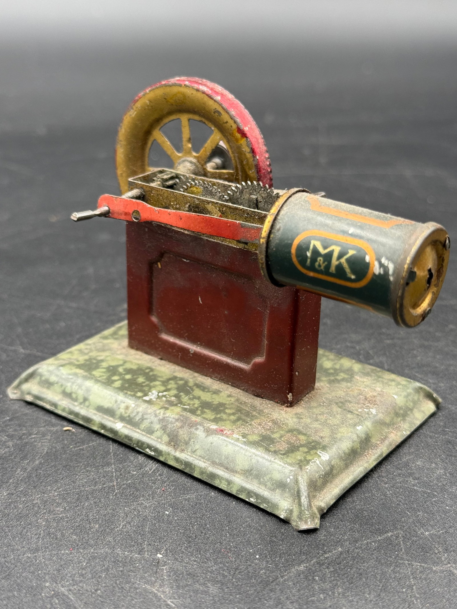 TOY MODEL STEAM ENGINE M&K GERMANY - 4