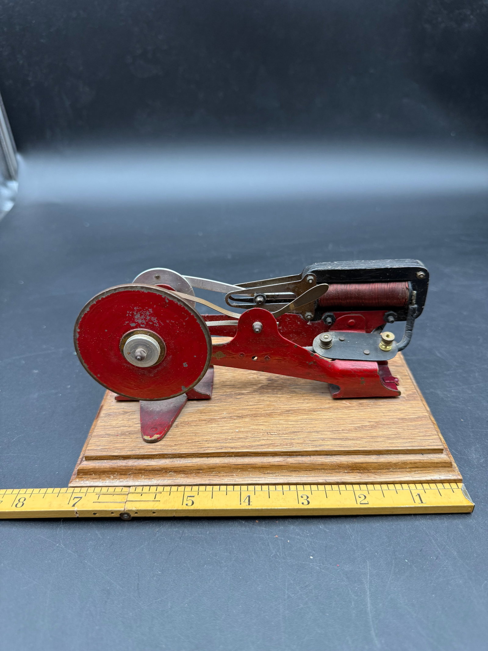 ANTIQUE ELECTROMAGNETIC ENGINE TOY - 6