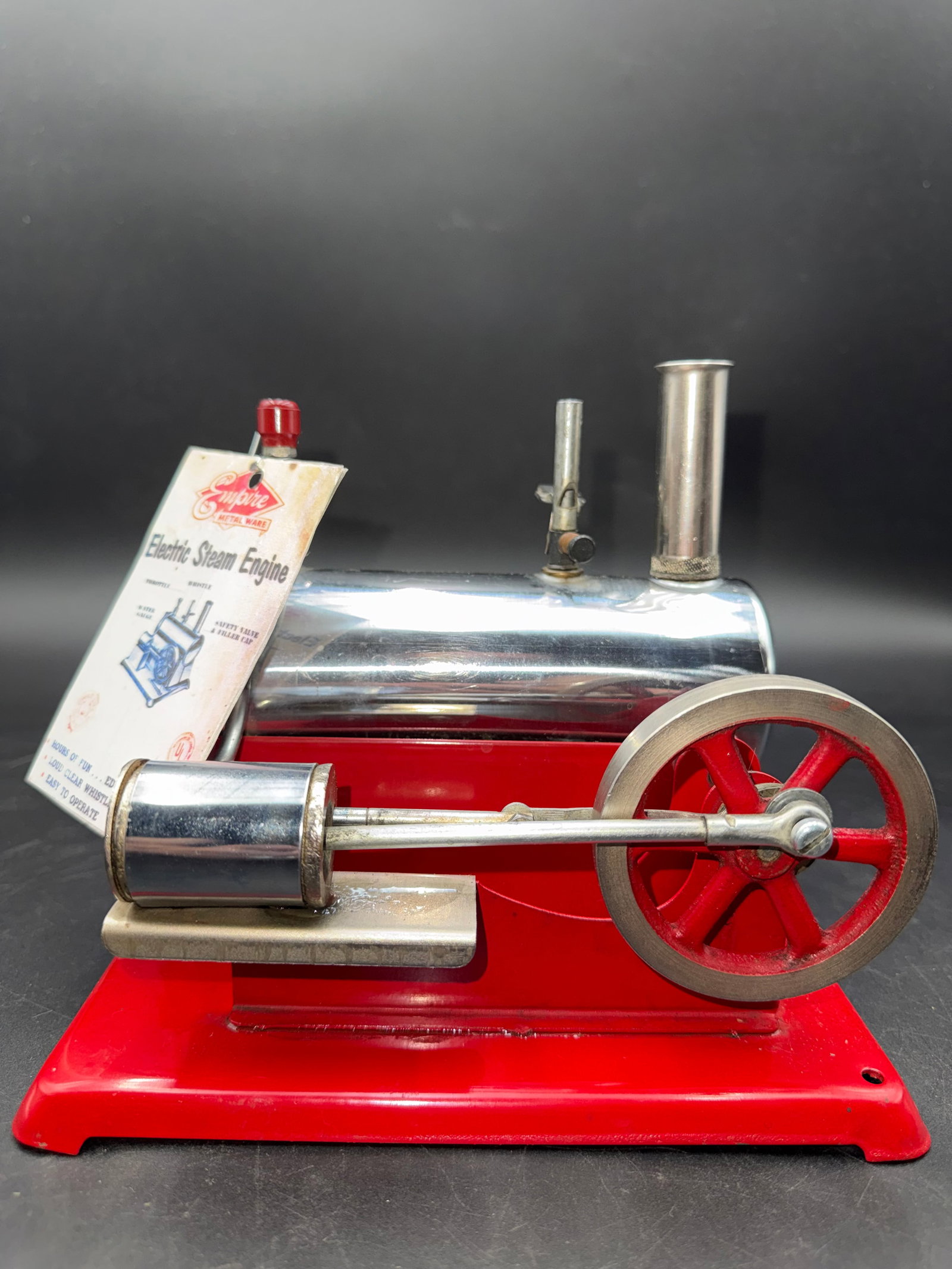 Vintage Empire No. 43 Electric Steam Engine (1 of 8)