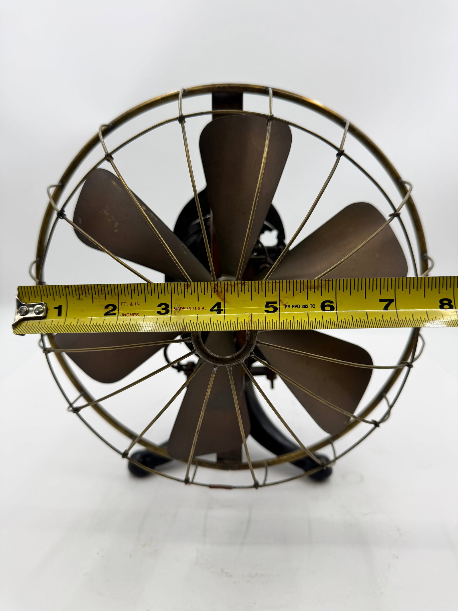 Edison 6 Blade Bipolar Cast Tag tripod Battery Fan - 13